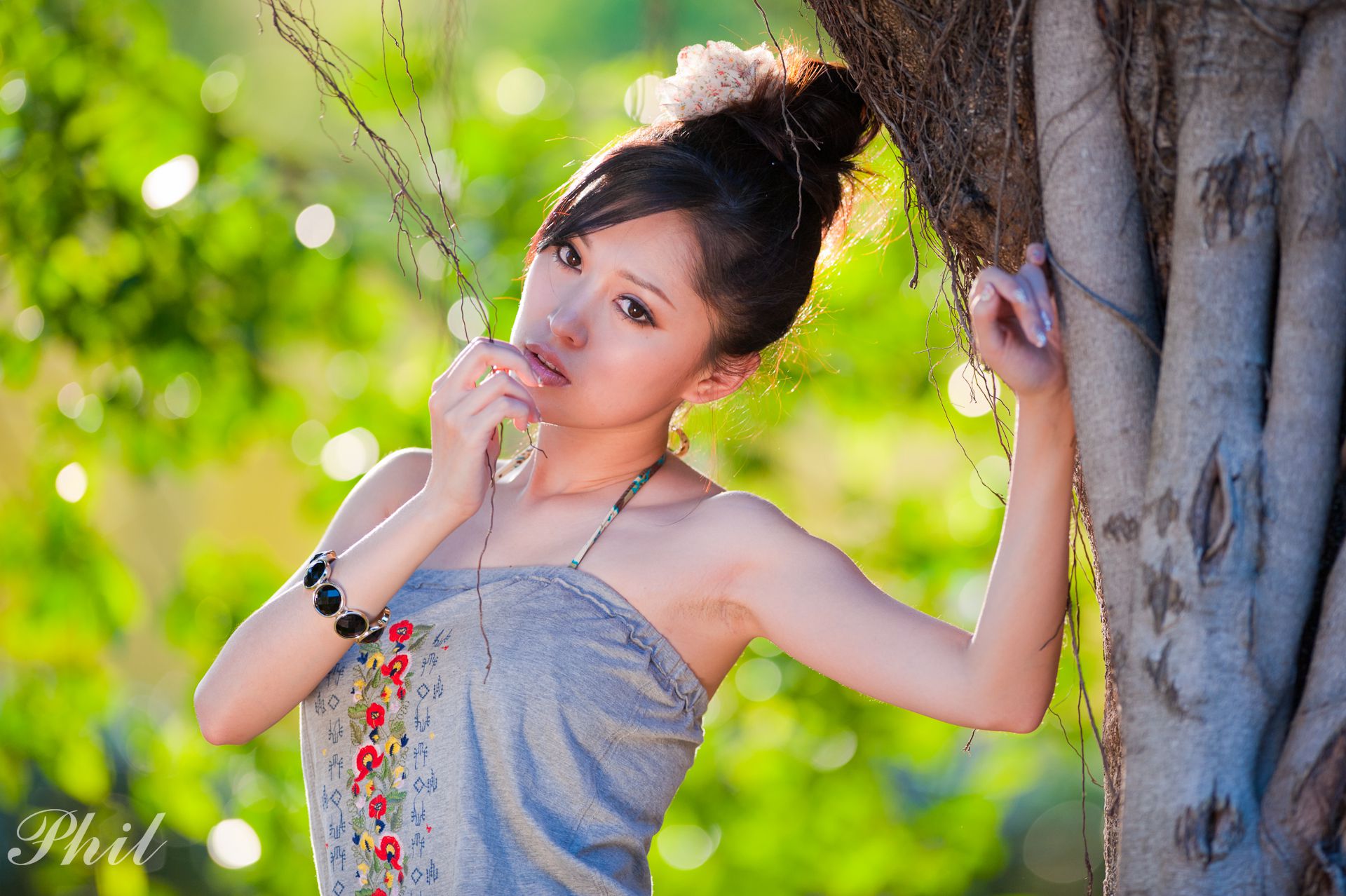 台湾女神Avy杜可薇《吊带短裤系列》小清新唯美外拍-图141