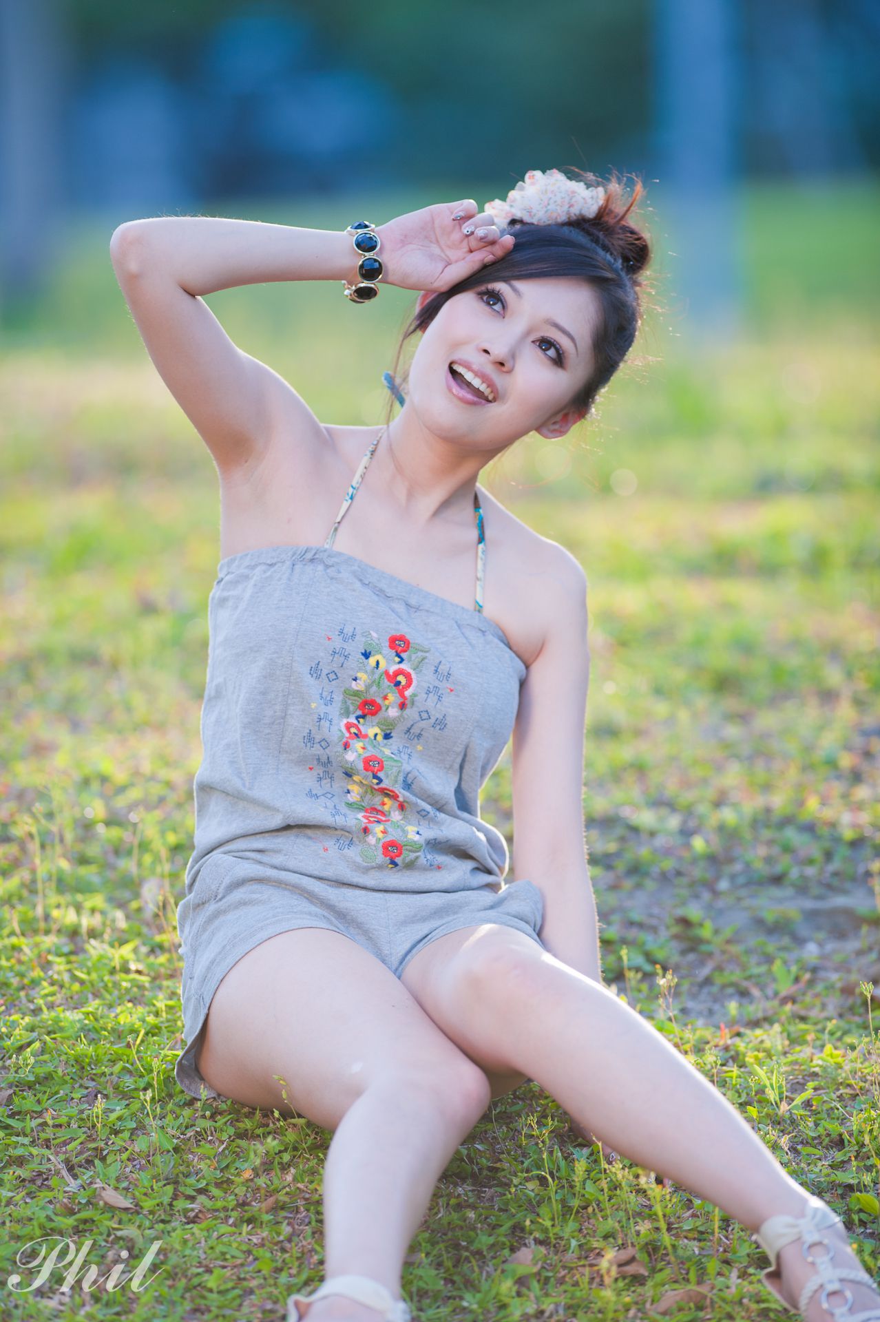 台湾女神Avy杜可薇《吊带短裤系列》小清新唯美外拍-图150