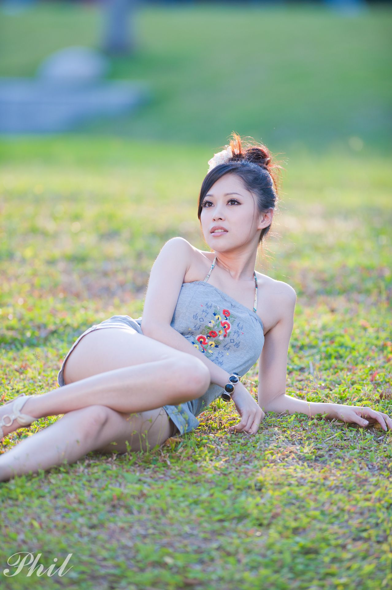 台湾女神Avy杜可薇《吊带短裤系列》小清新唯美外拍-图152