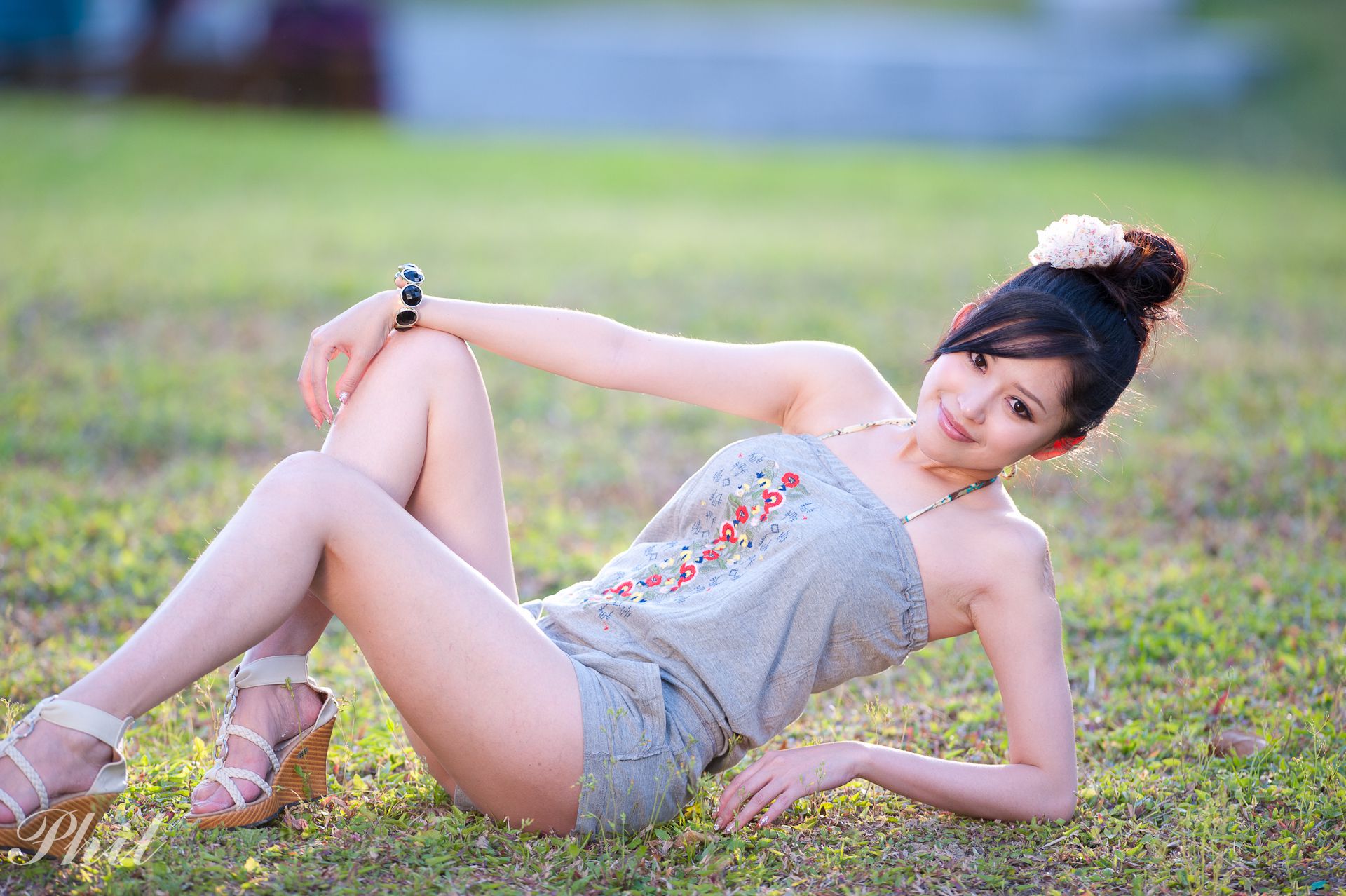 台湾女神Avy杜可薇《吊带短裤系列》小清新唯美外拍-图156