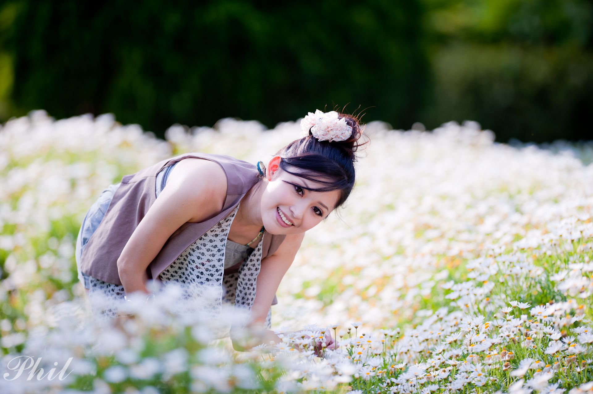 台湾女神Avy杜可薇《吊带短裤系列》小清新唯美外拍-图19