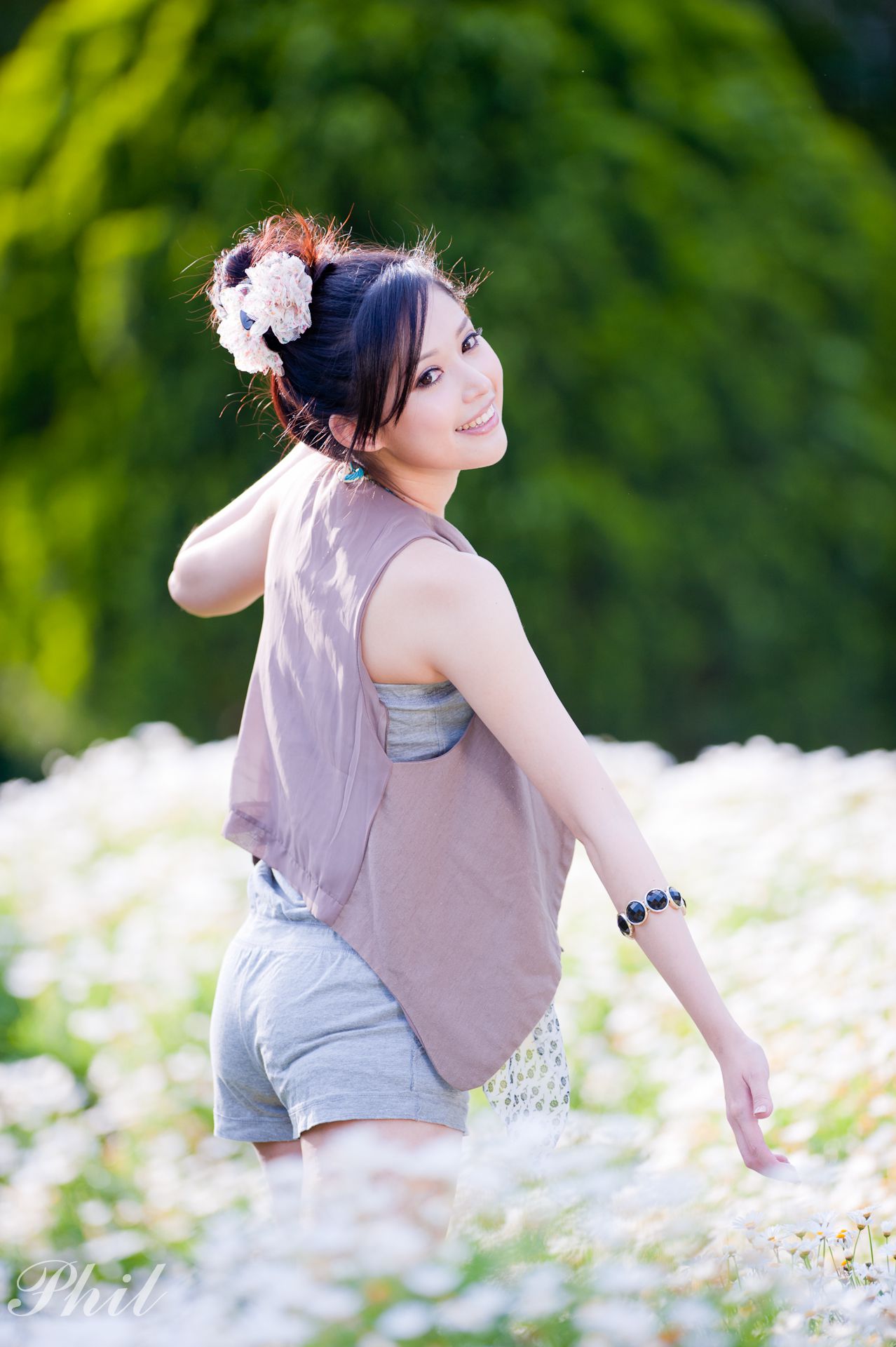 台湾女神Avy杜可薇《吊带短裤系列》小清新唯美外拍-图20