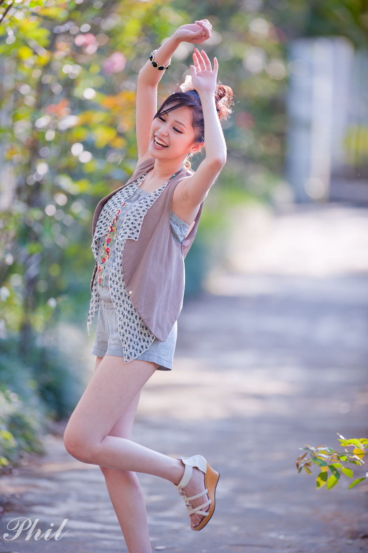 台湾女神Avy杜可薇《吊带短裤系列》小清新唯美外拍-图27