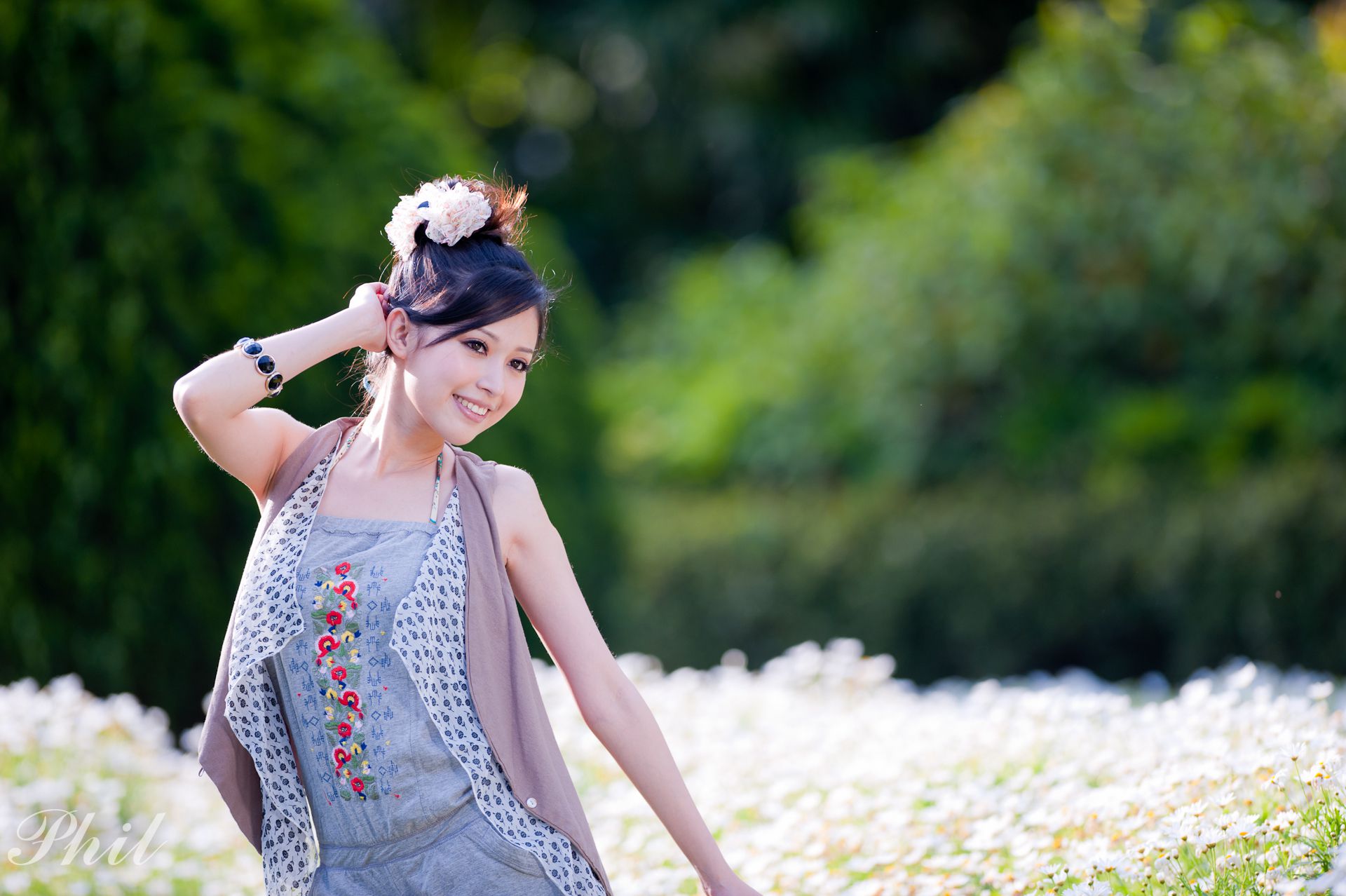 台湾女神Avy杜可薇《吊带短裤系列》小清新唯美外拍-图2