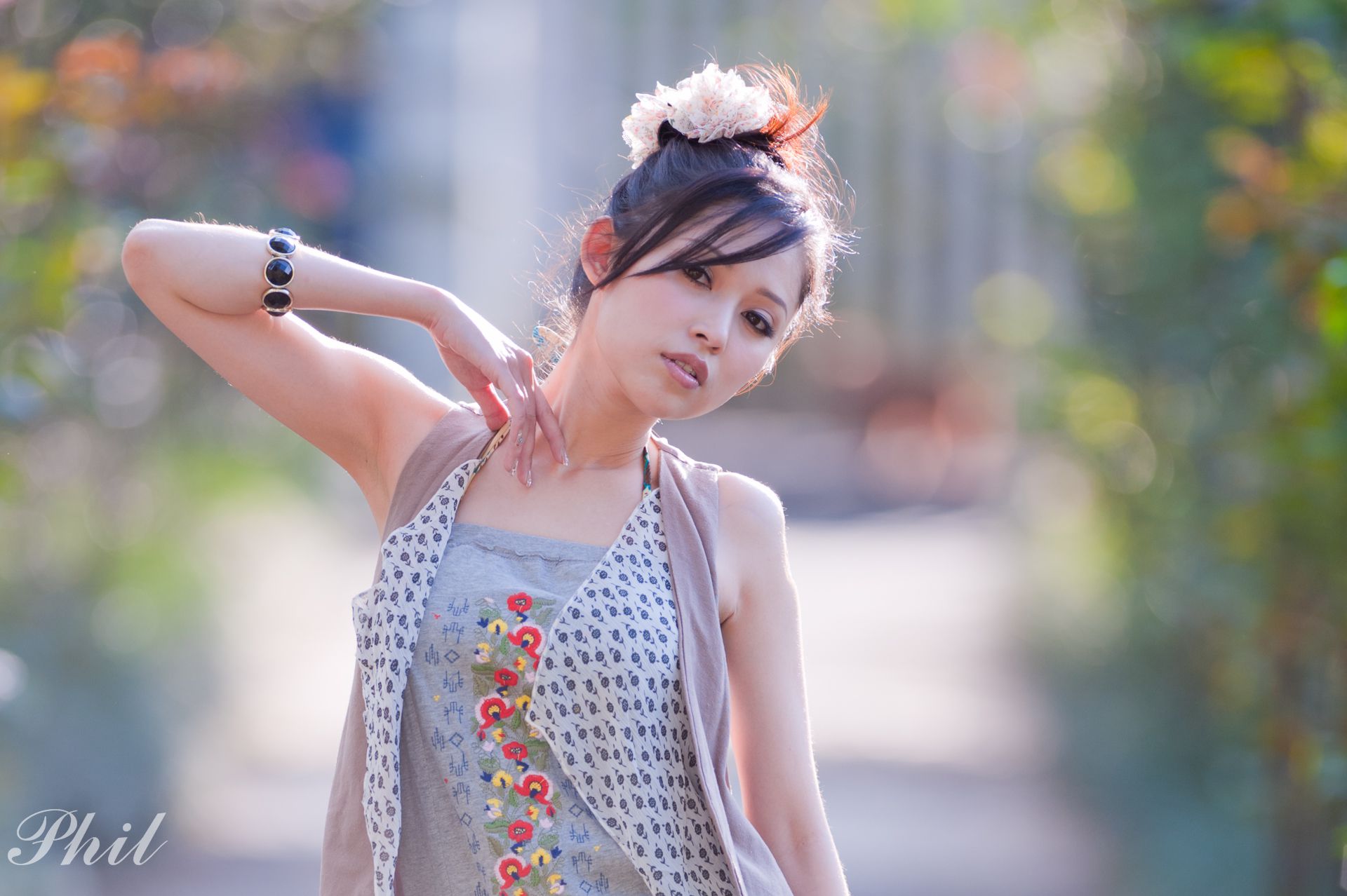 台湾女神Avy杜可薇《吊带短裤系列》小清新唯美外拍-图33