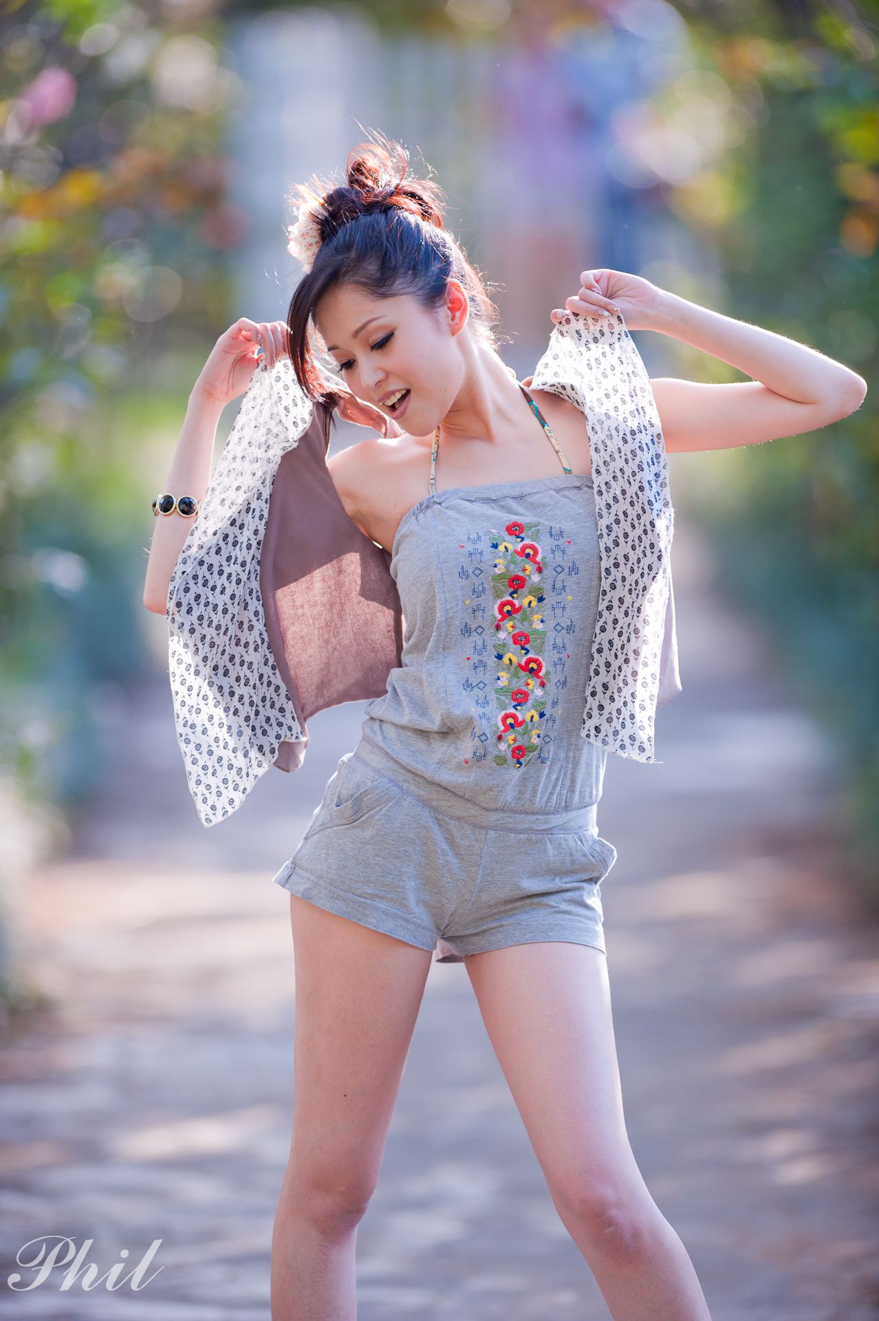 台湾女神Avy杜可薇《吊带短裤系列》小清新唯美外拍-图40