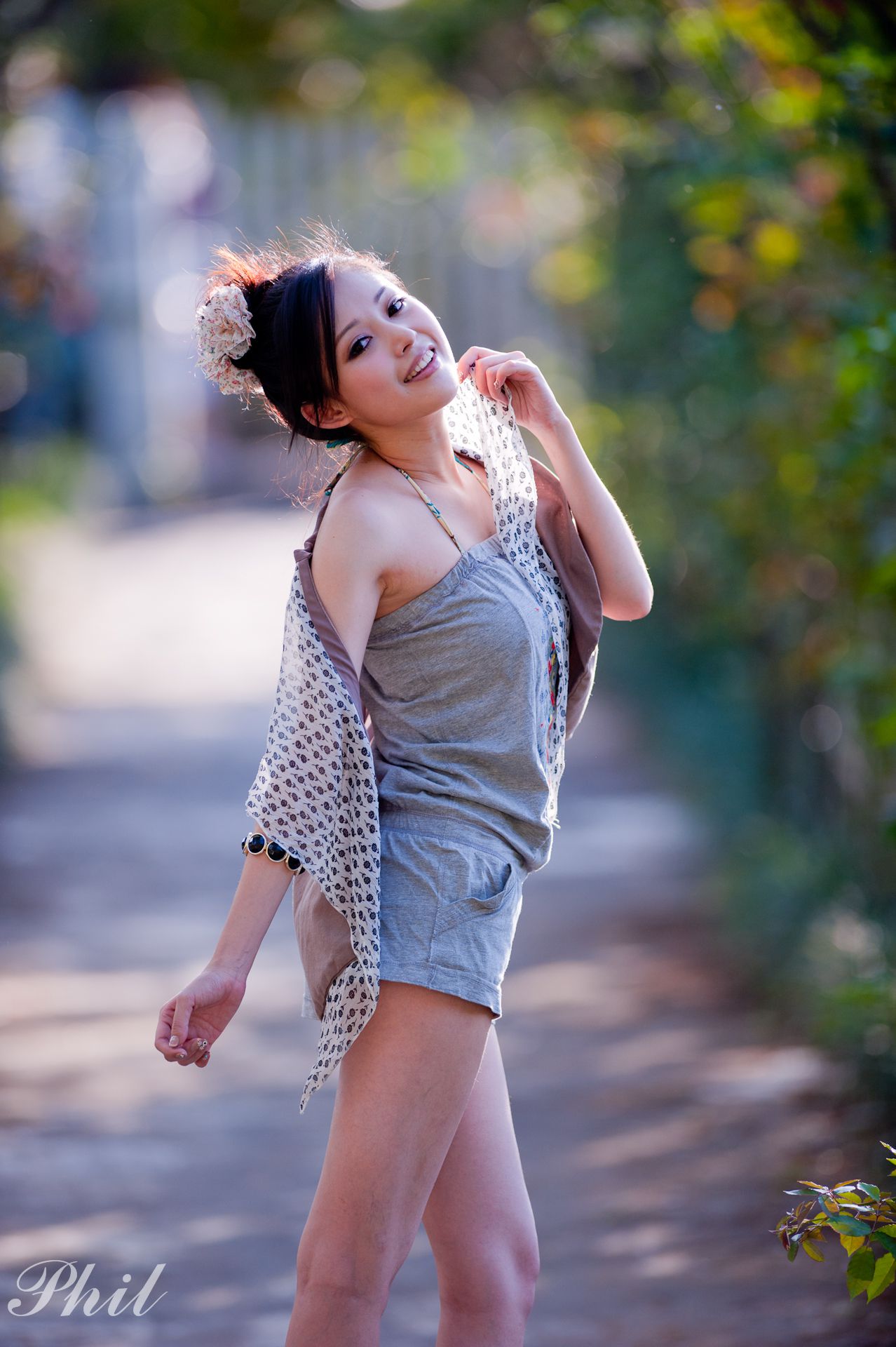 台湾女神Avy杜可薇《吊带短裤系列》小清新唯美外拍-图54