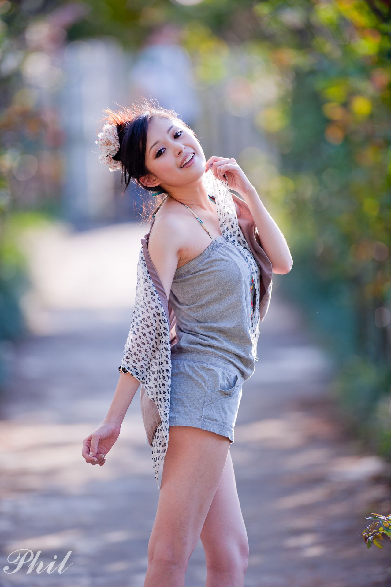 台湾女神Avy杜可薇《吊带短裤系列》小清新唯美外拍-图55