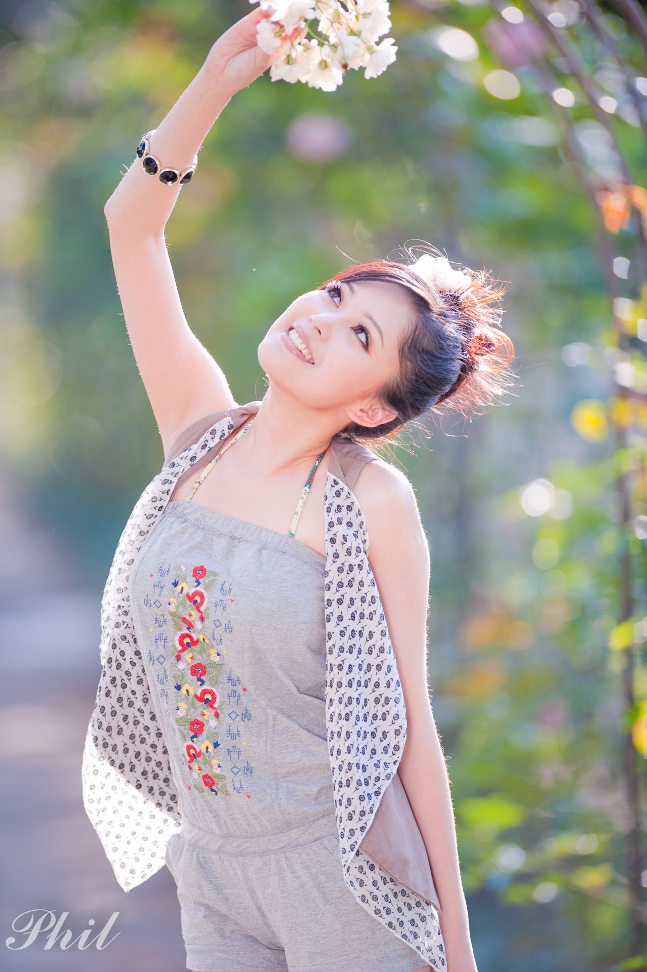 台湾女神Avy杜可薇《吊带短裤系列》小清新唯美外拍-图59