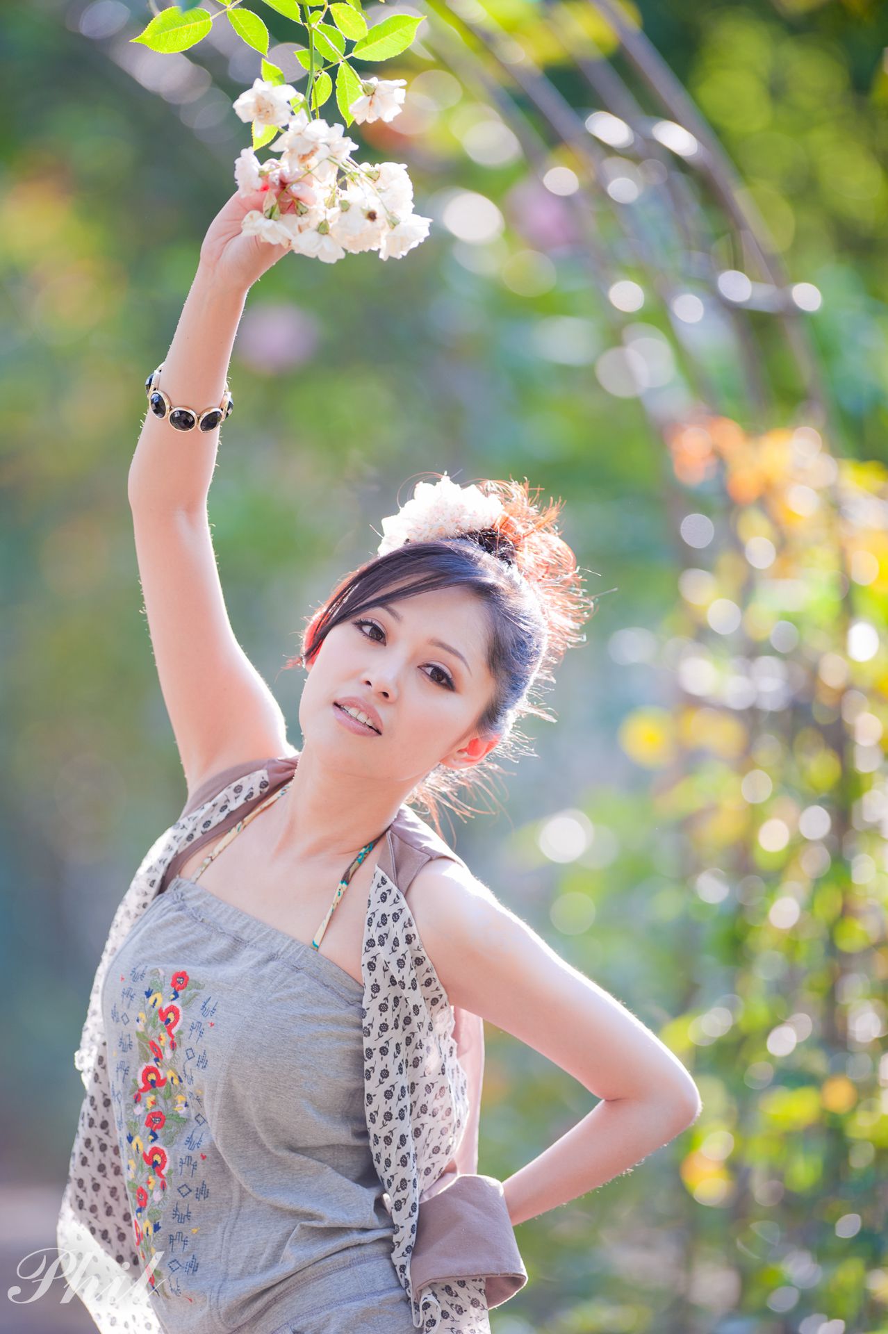 台湾女神Avy杜可薇《吊带短裤系列》小清新唯美外拍-图70