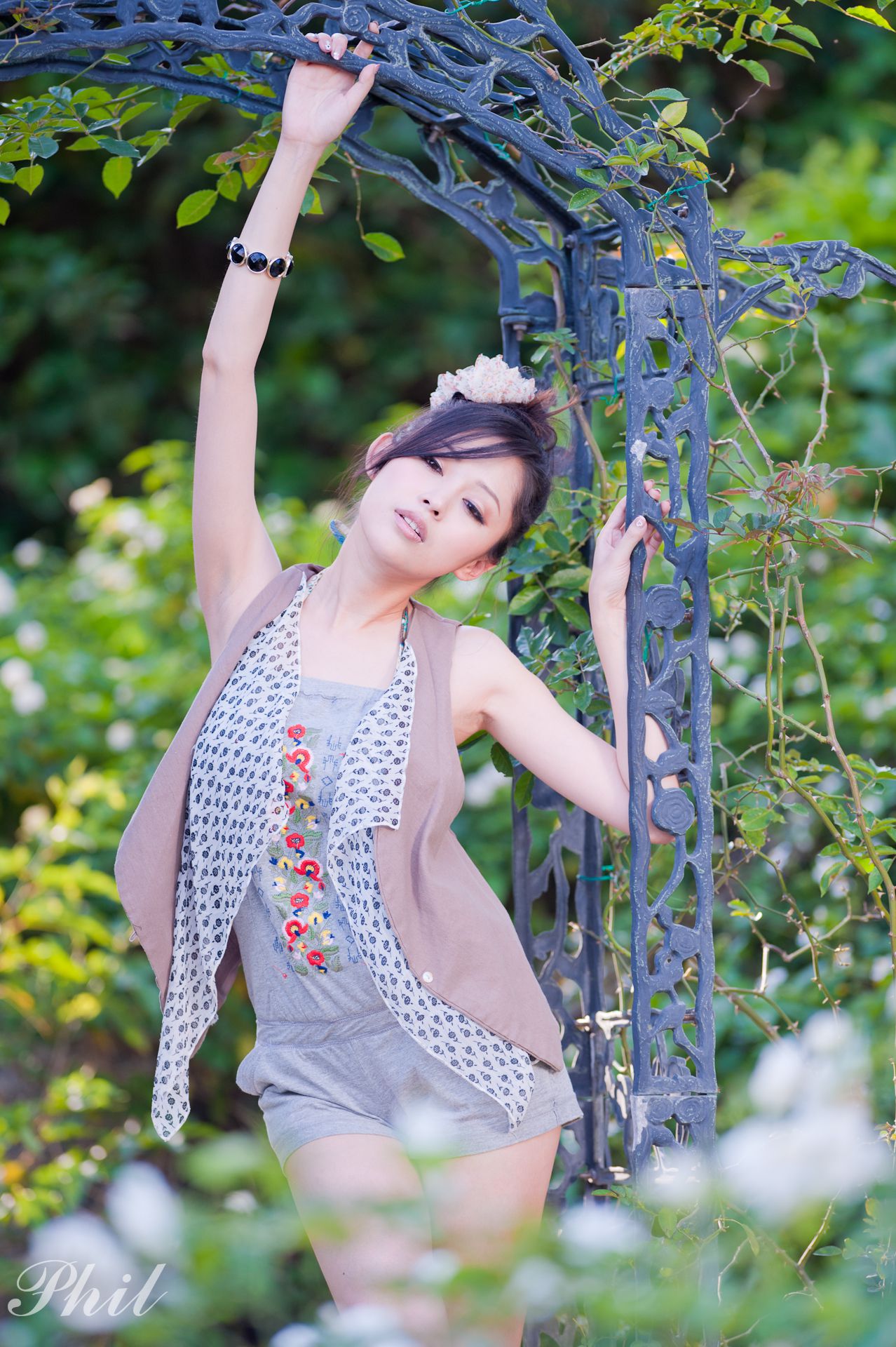 台湾女神Avy杜可薇《吊带短裤系列》小清新唯美外拍-图73