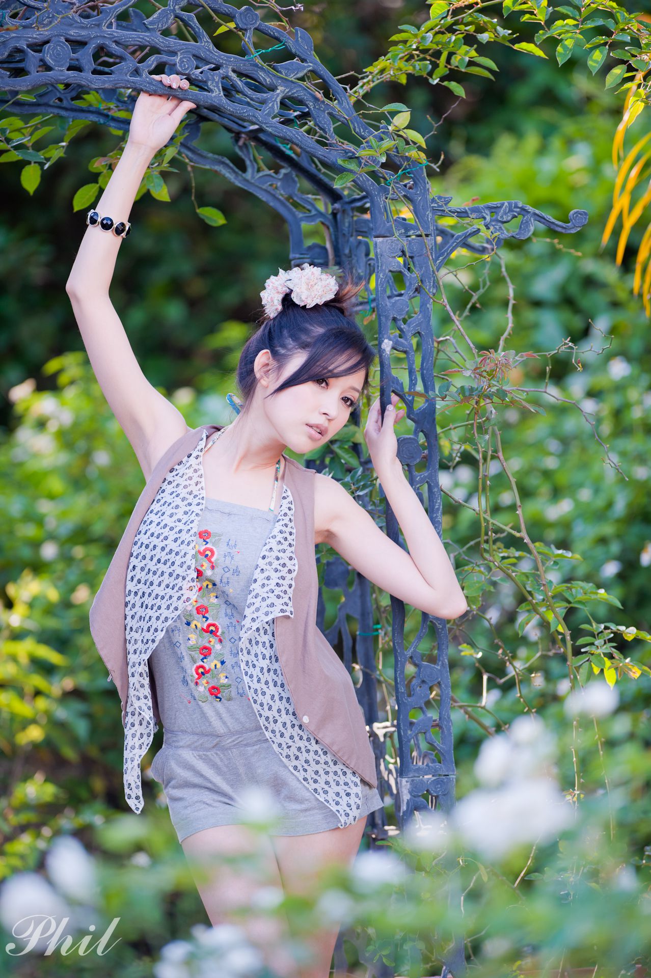 台湾女神Avy杜可薇《吊带短裤系列》小清新唯美外拍-图75