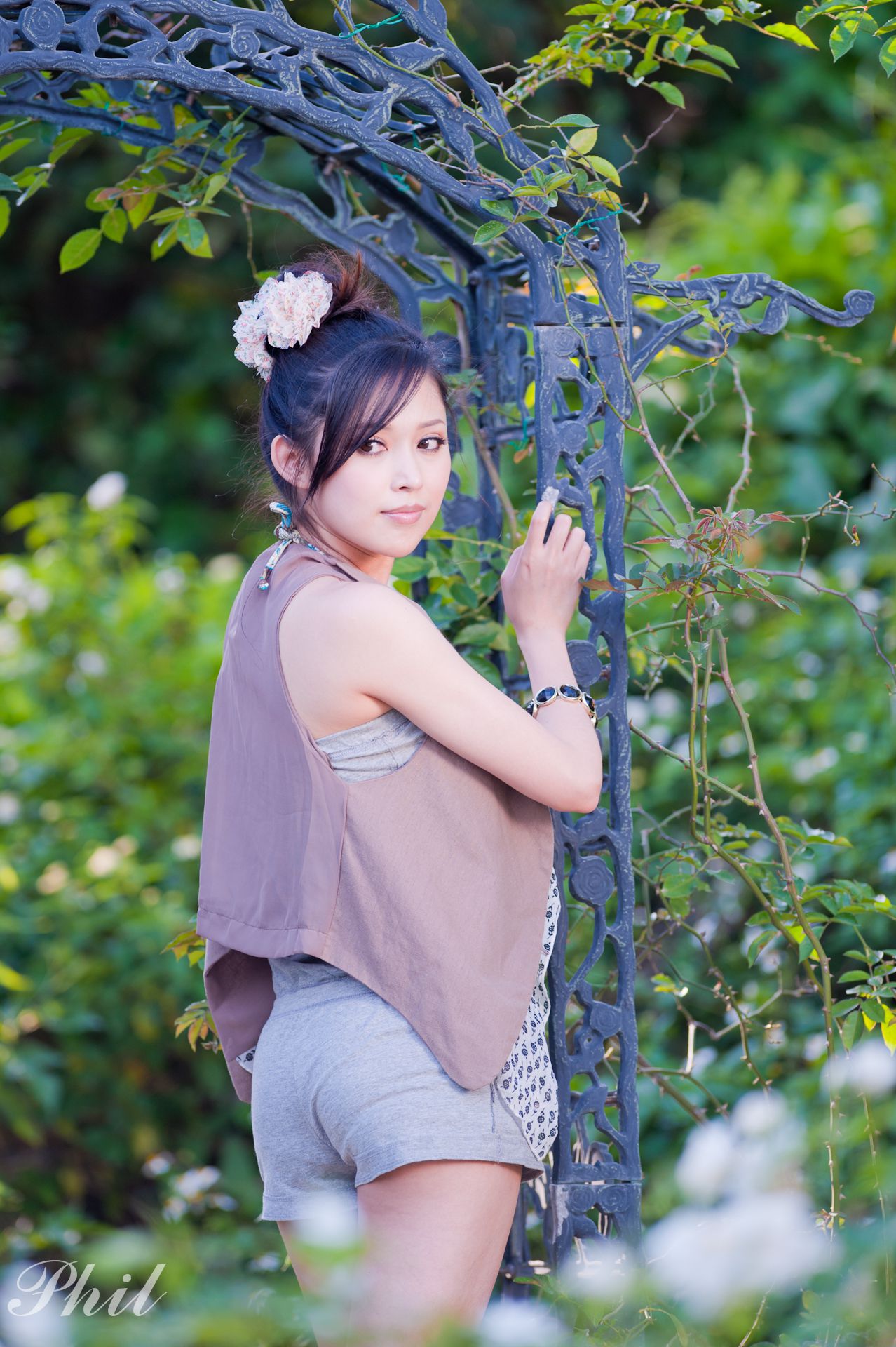 台湾女神Avy杜可薇《吊带短裤系列》小清新唯美外拍-图76