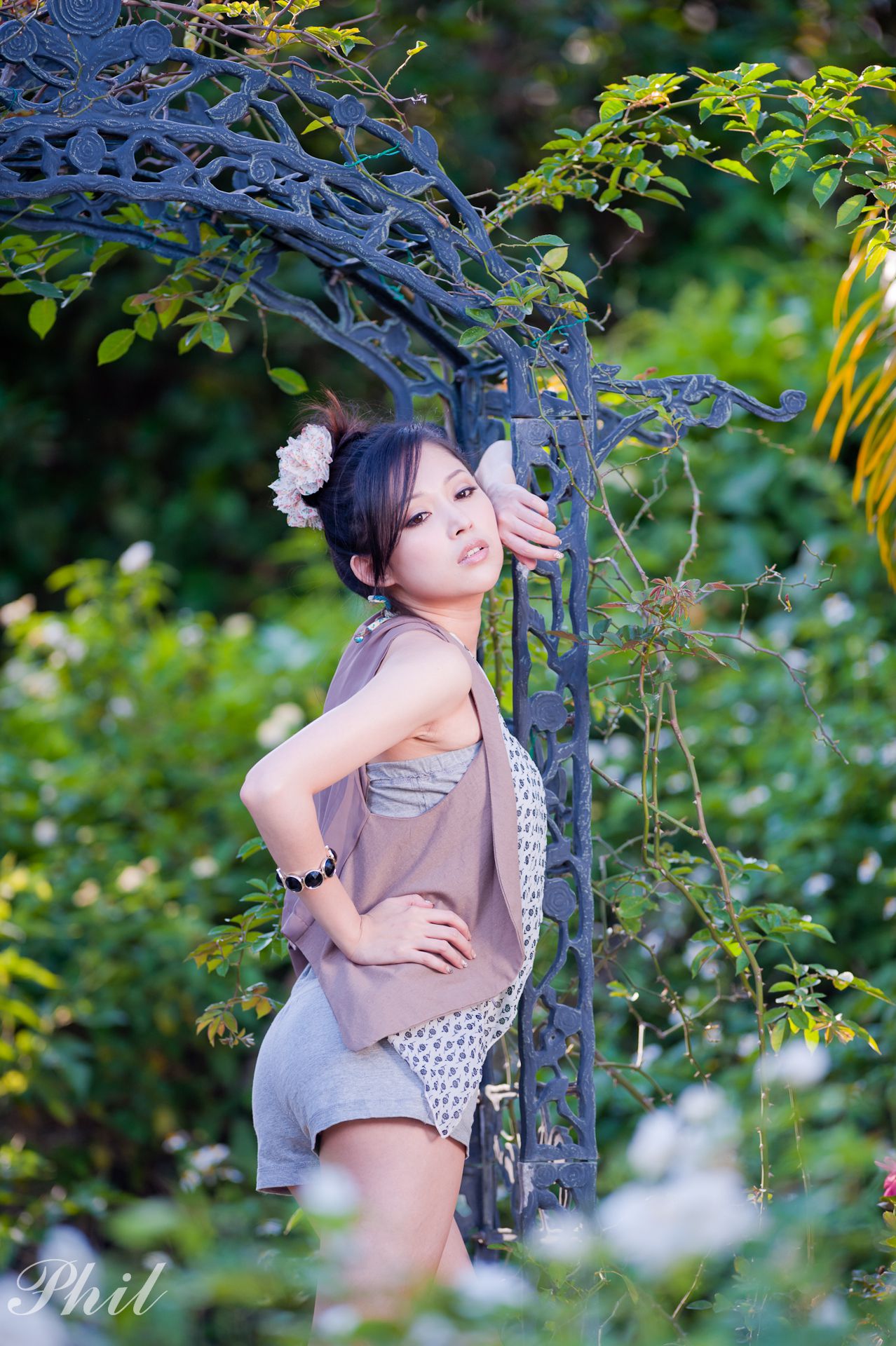 台湾女神Avy杜可薇《吊带短裤系列》小清新唯美外拍-图78