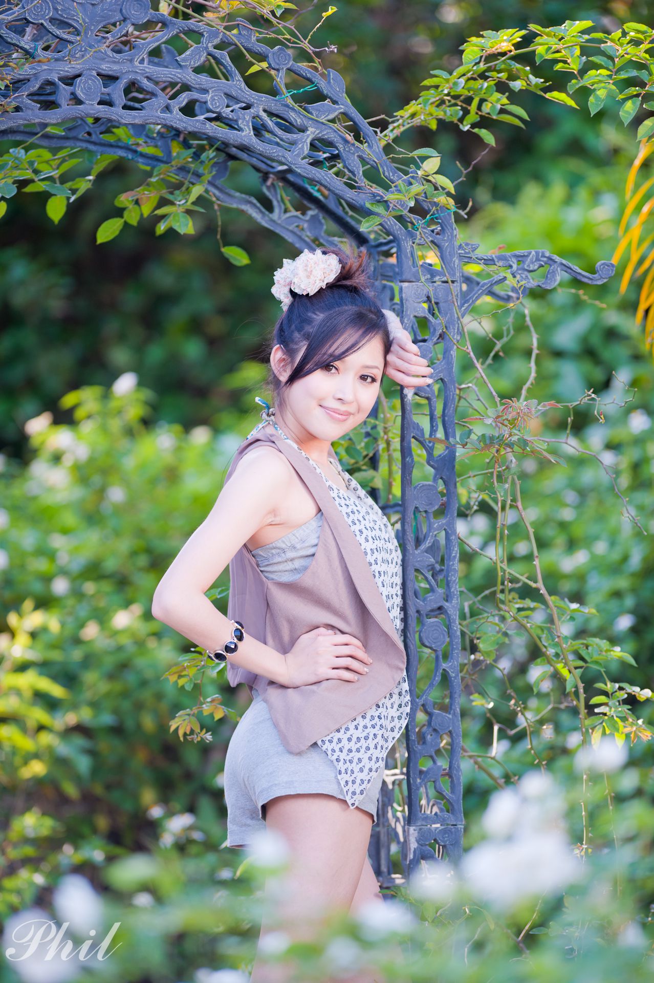 台湾女神Avy杜可薇《吊带短裤系列》小清新唯美外拍-图80