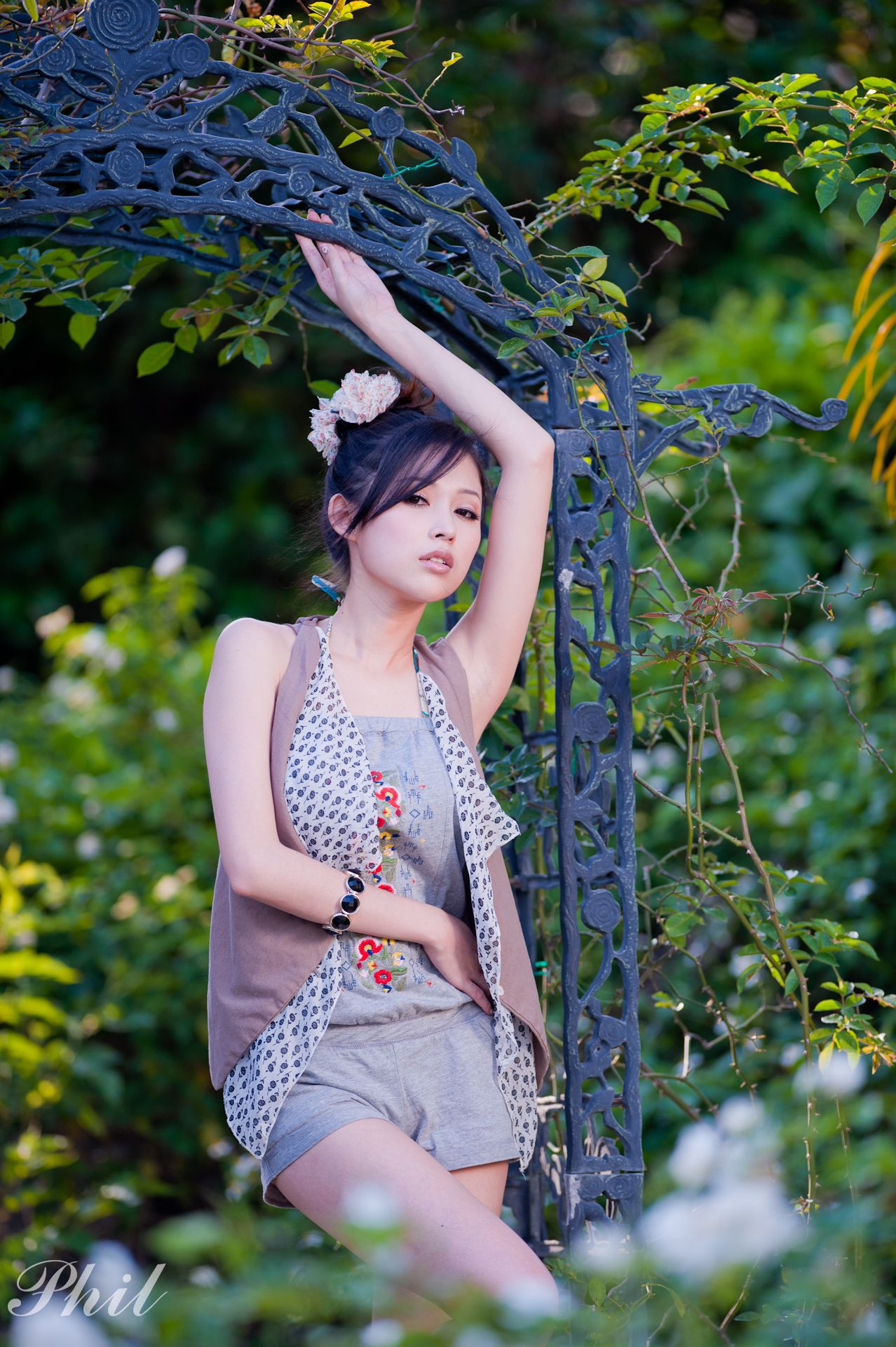 台湾女神Avy杜可薇《吊带短裤系列》小清新唯美外拍-图82