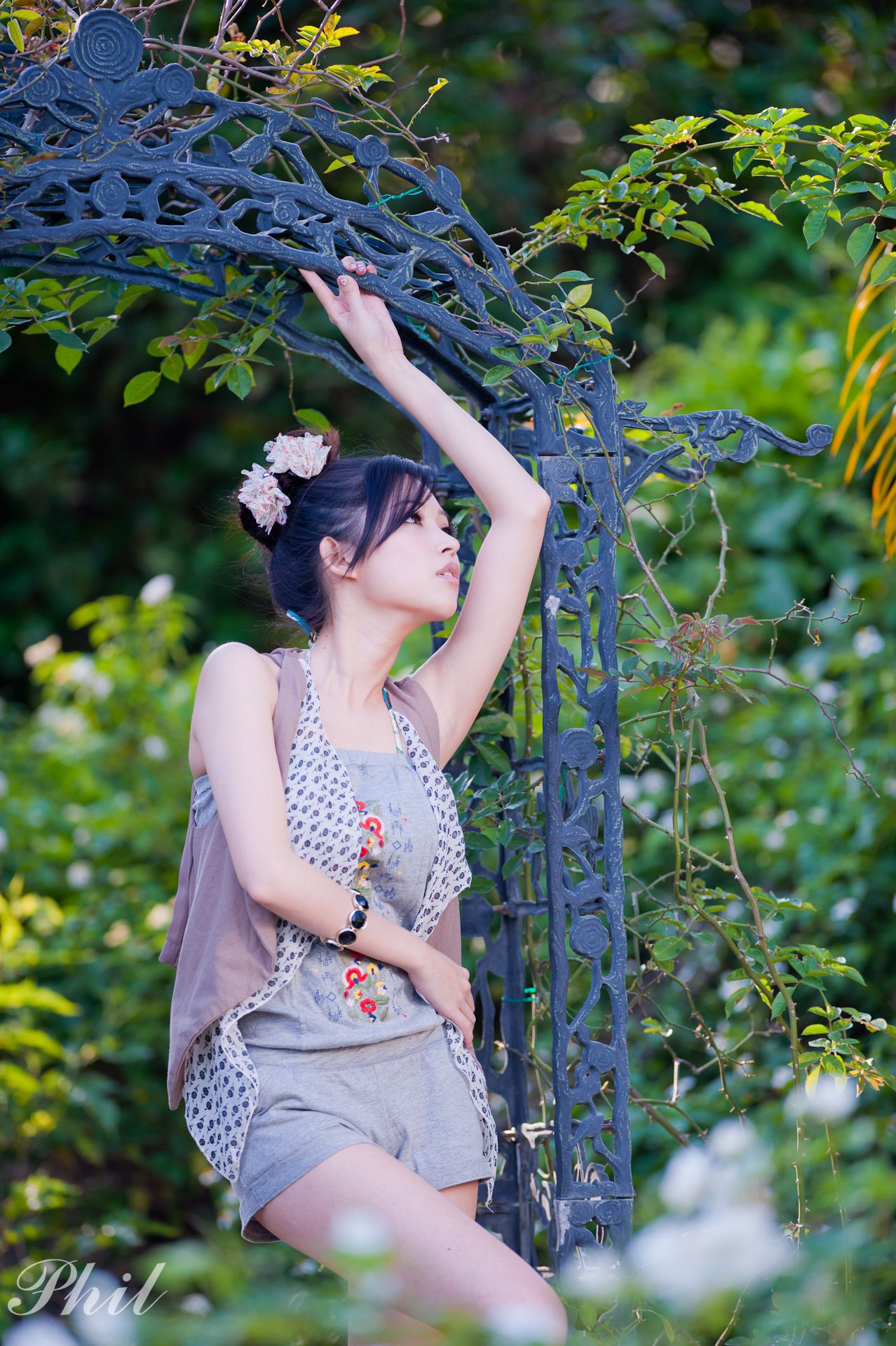 台湾女神Avy杜可薇《吊带短裤系列》小清新唯美外拍-图83