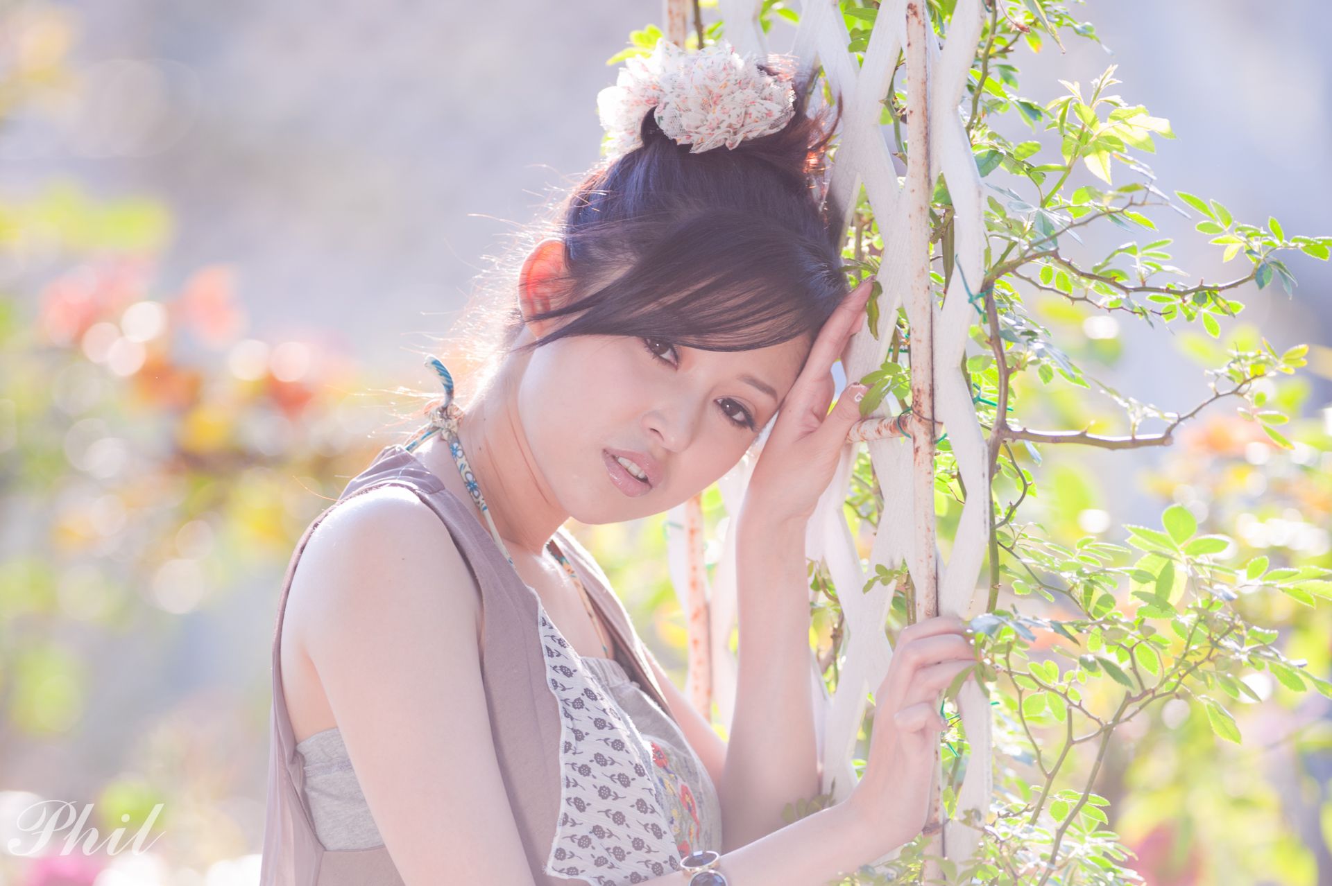 台湾女神Avy杜可薇《吊带短裤系列》小清新唯美外拍-图96