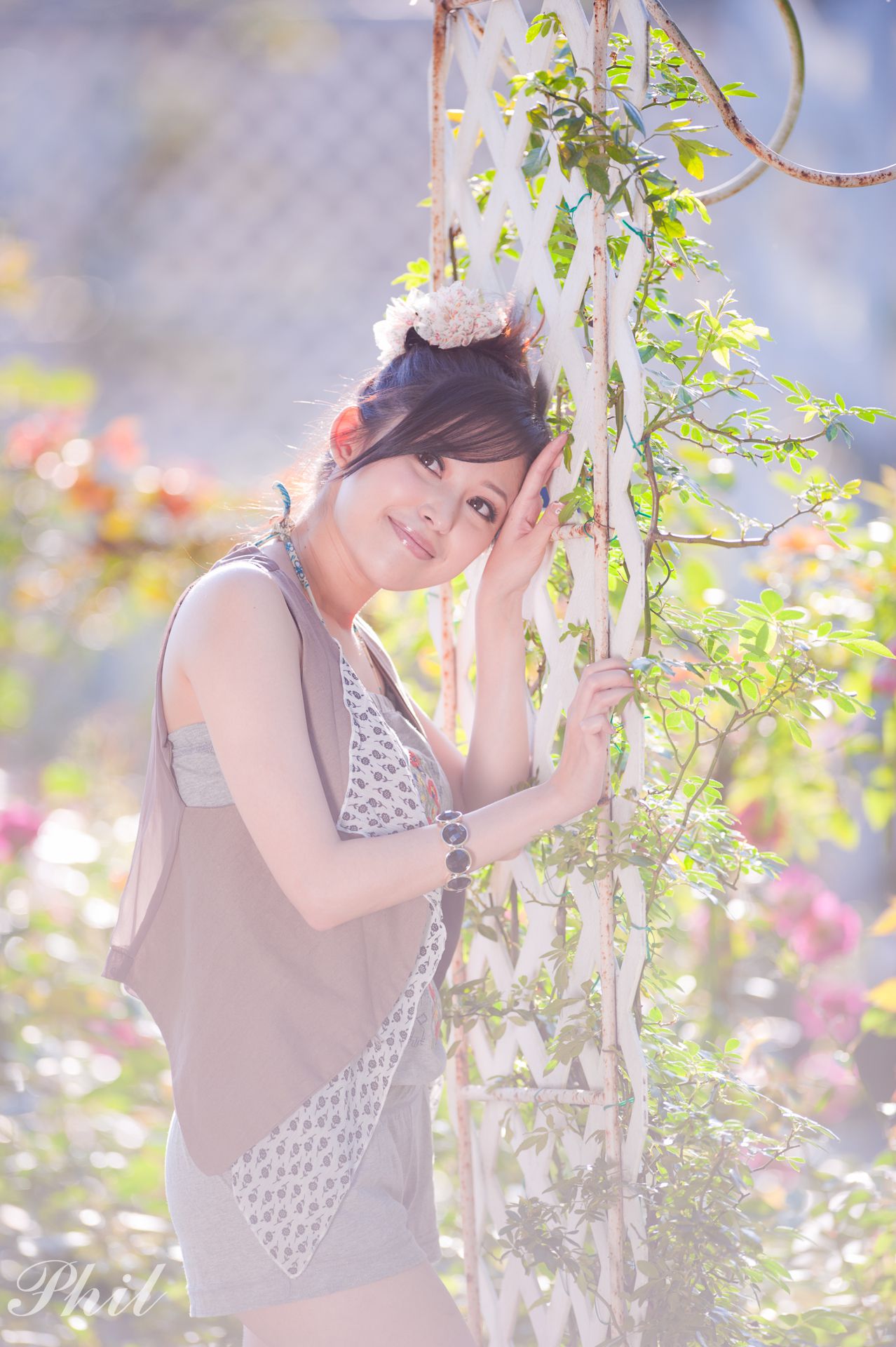 台湾女神Avy杜可薇《吊带短裤系列》小清新唯美外拍-图98