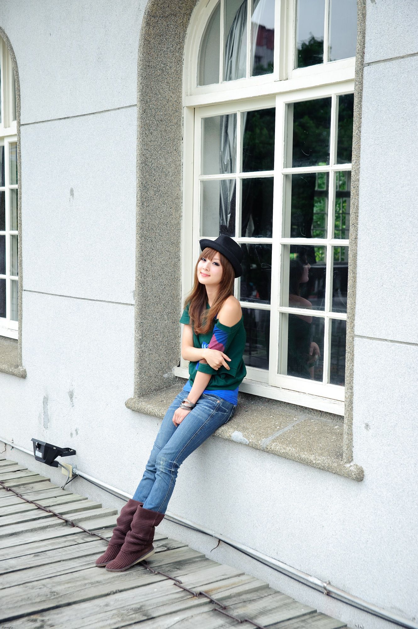 果子Mikako、Minako《台大外拍》第1部-图9