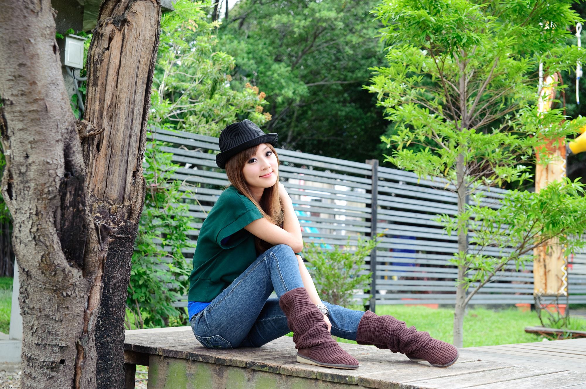 果子Mikako、Minako《台大外拍》第1部-图18