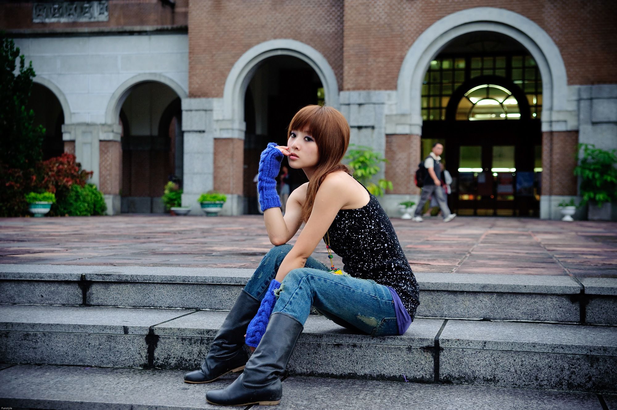 果子Mikako、Minako《台大外拍》第1部-图31