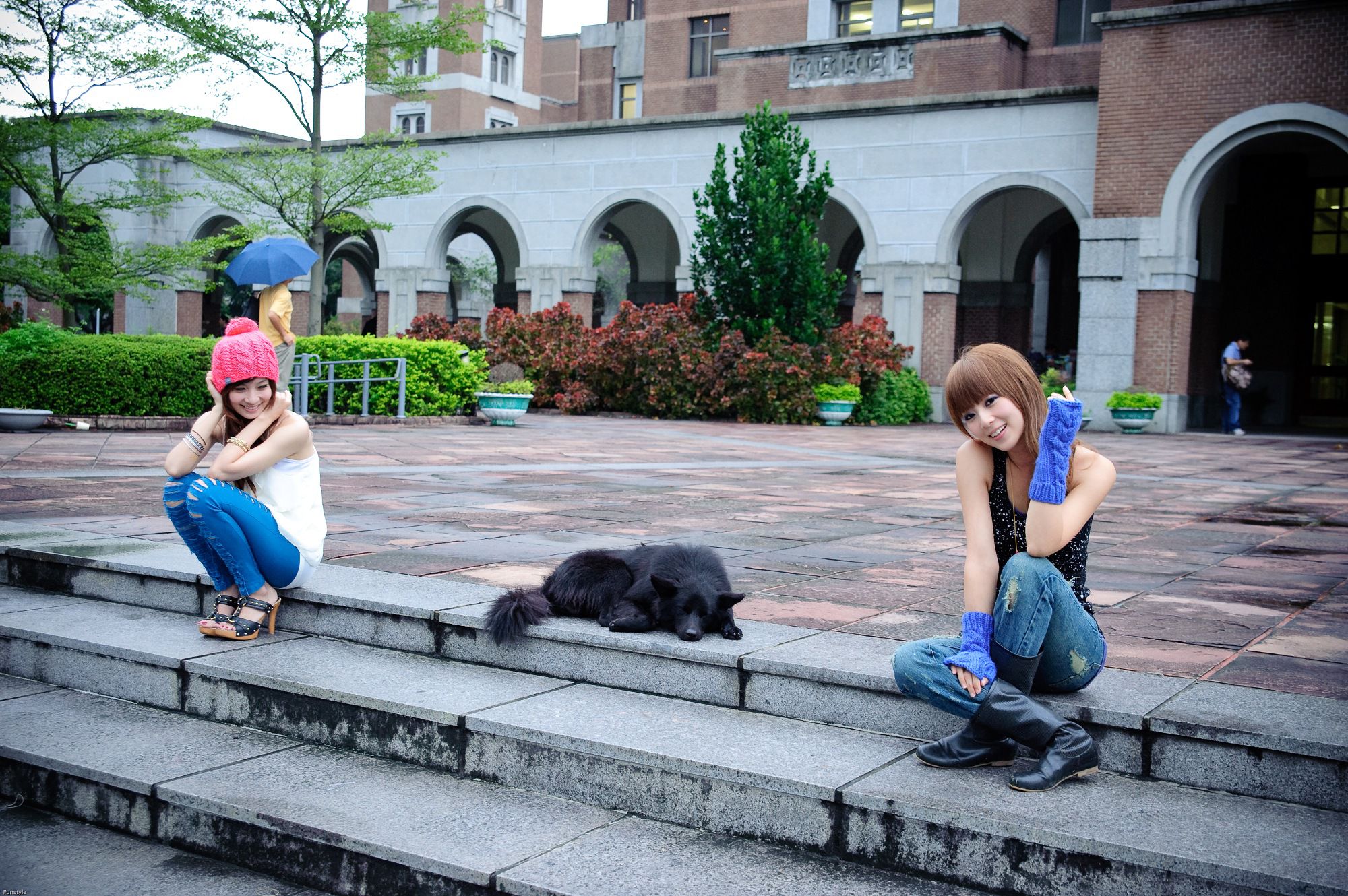 果子Mikako、Minako《台大外拍》第1部-图35