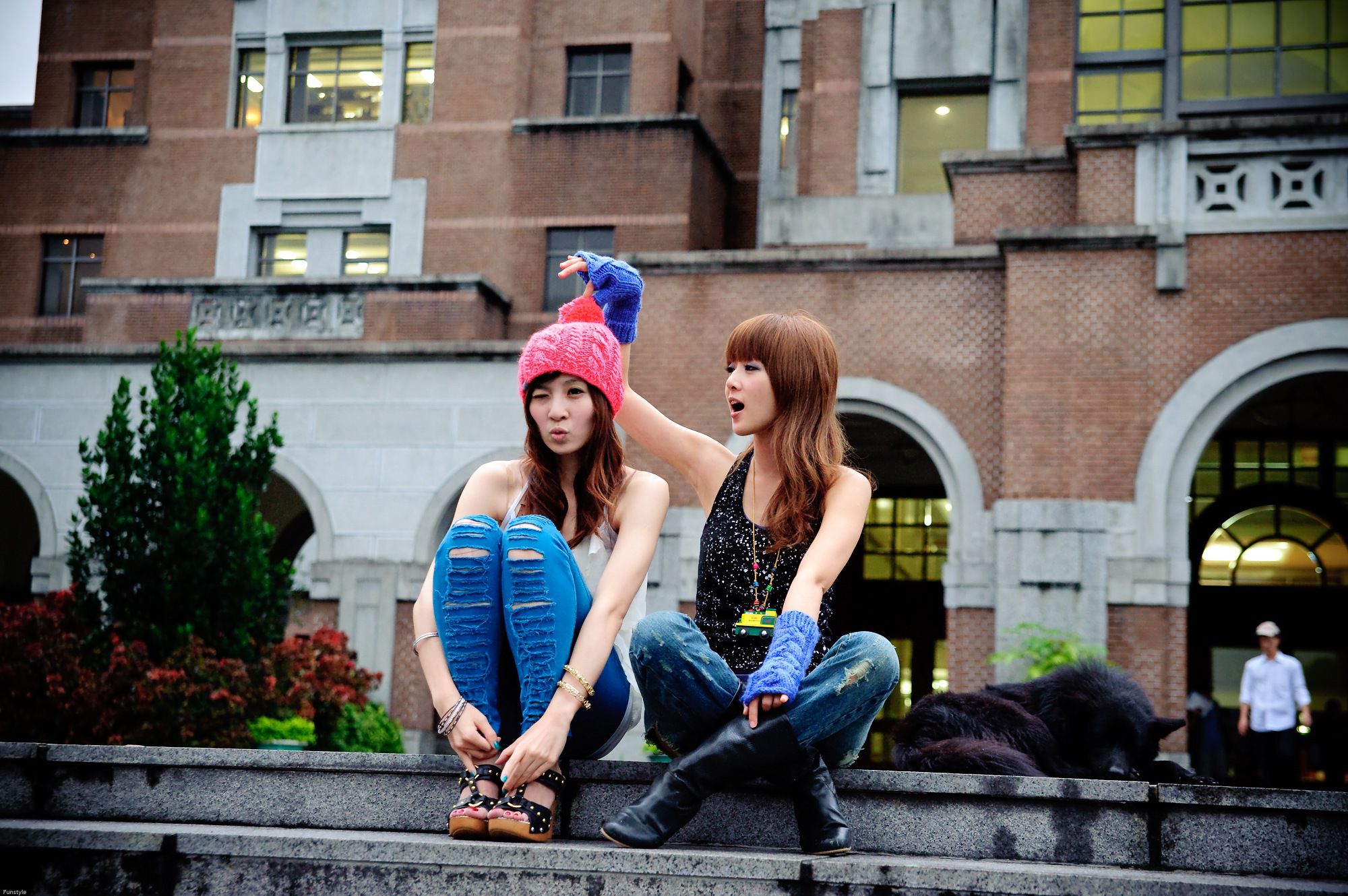 果子Mikako、Minako《台大外拍》第1部-图39