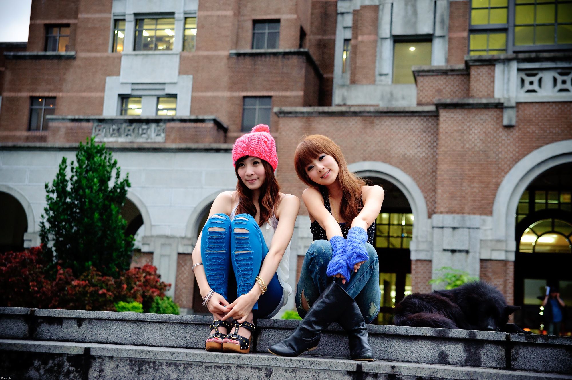 果子Mikako、Minako《台大外拍》第1部-图40