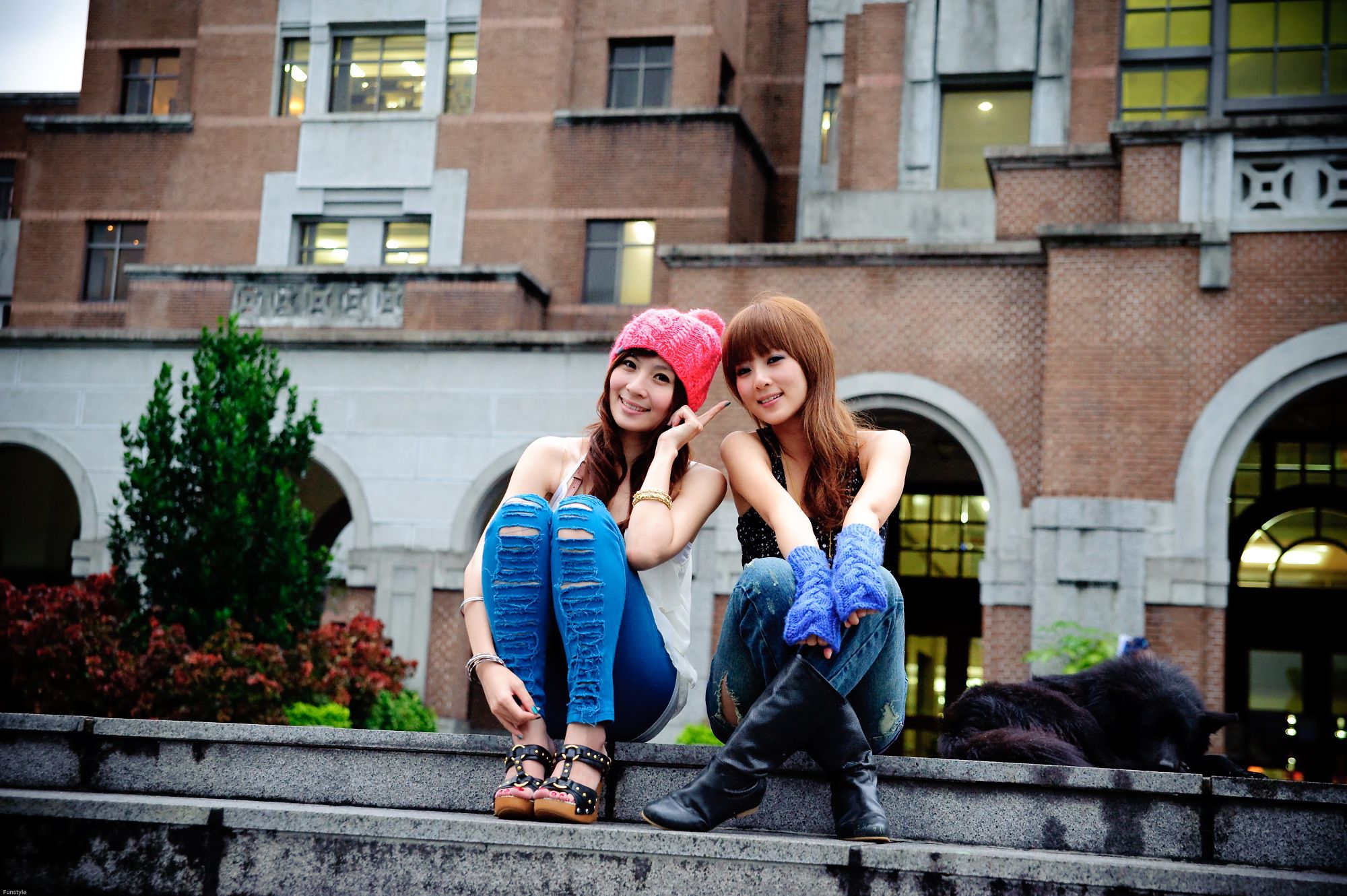 果子Mikako、Minako《台大外拍》第1部-图41