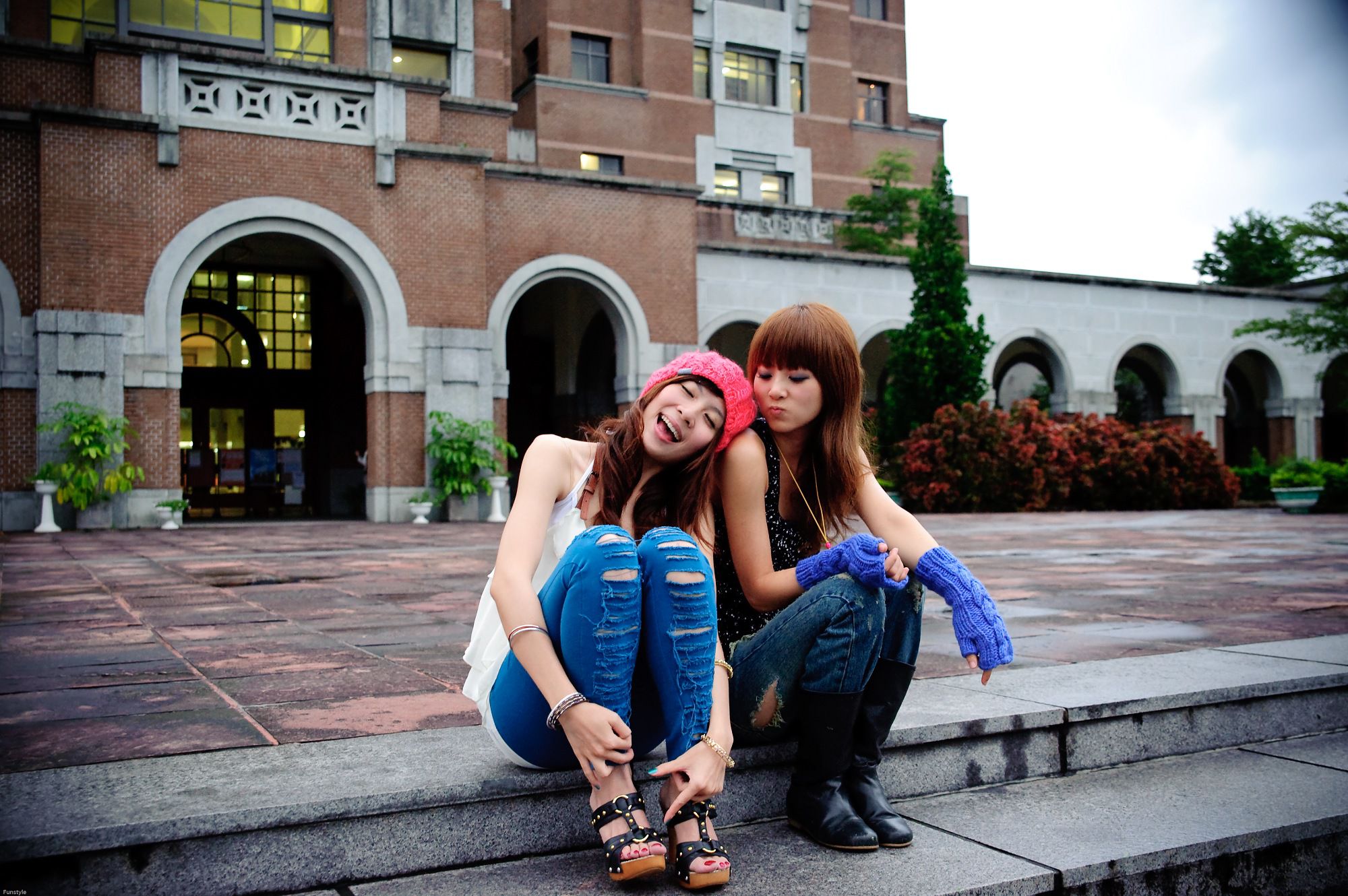 果子Mikako、Minako《台大外拍》第1部-图42