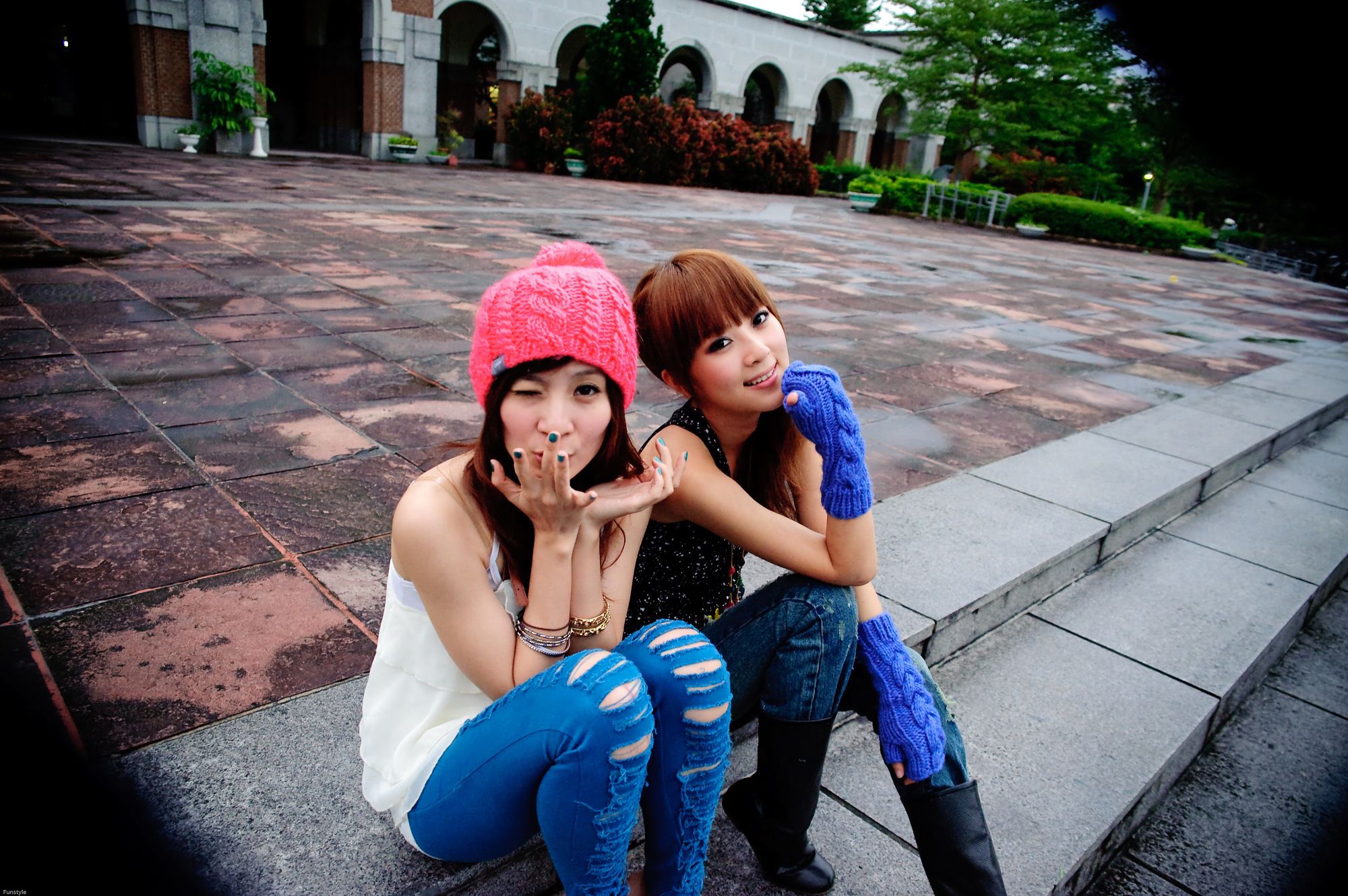 果子Mikako、Minako《台大外拍》第1部-图43