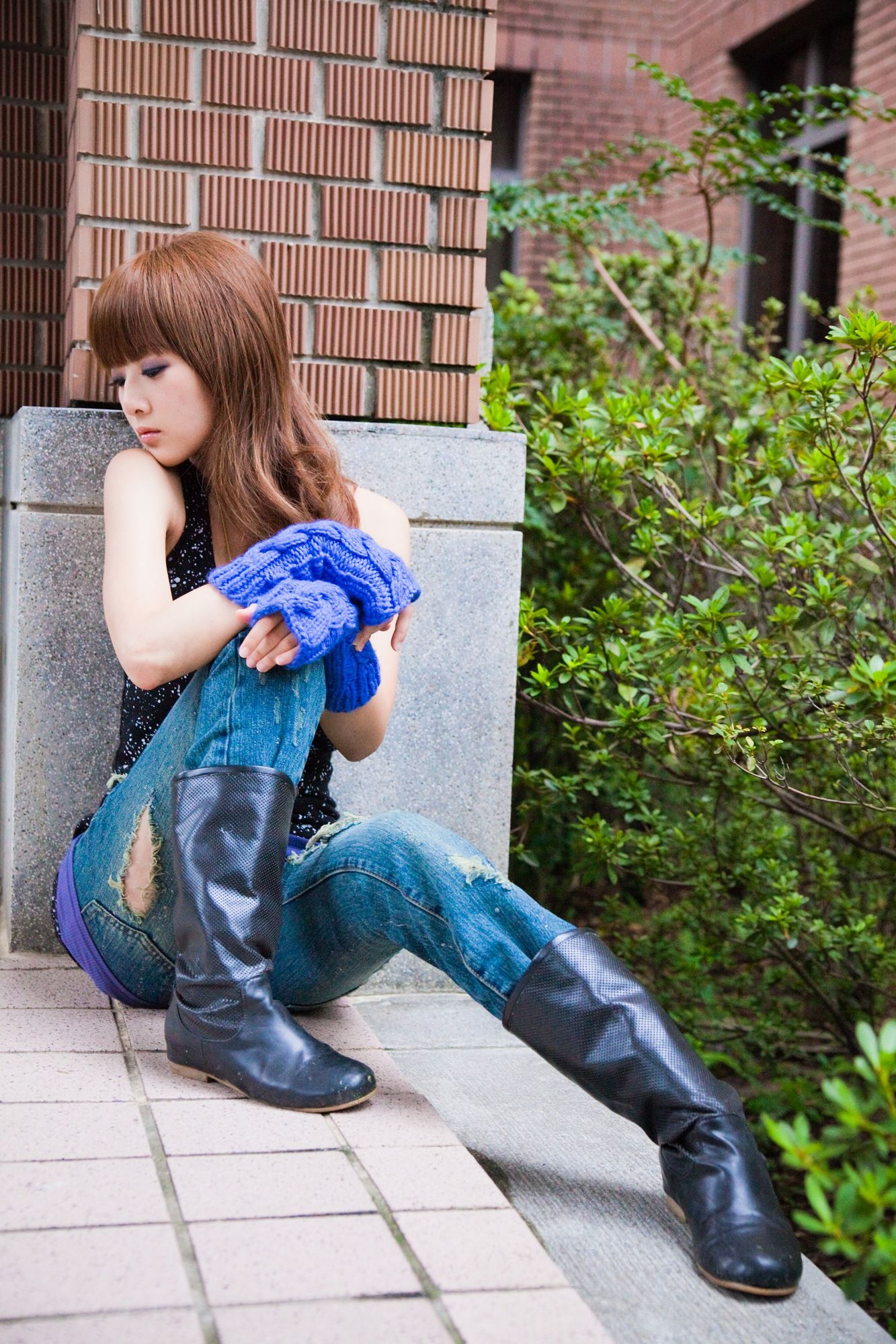 果子Mikako、Minako《台大外拍》第1部-图49