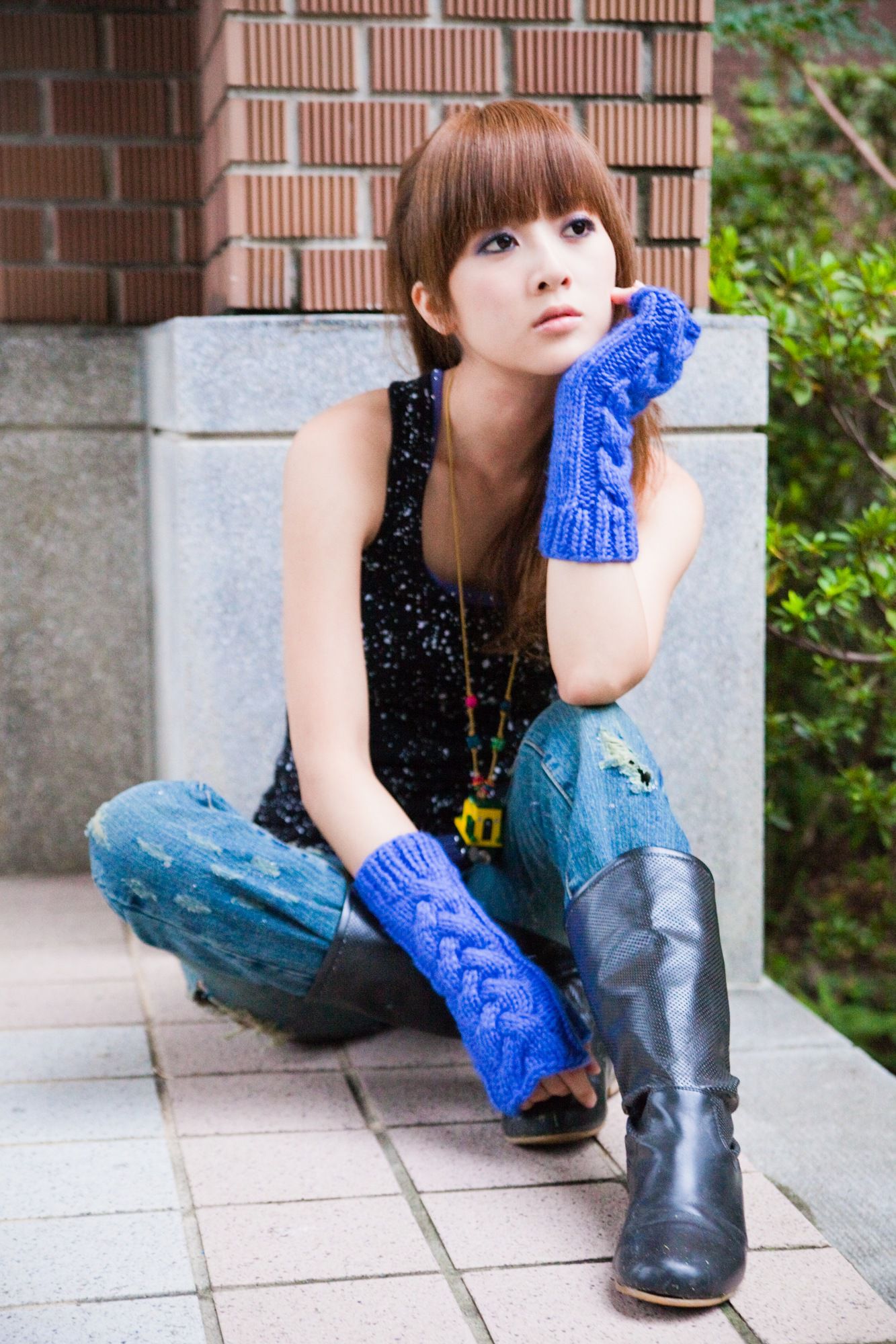 果子Mikako、Minako《台大外拍》第1部-图50