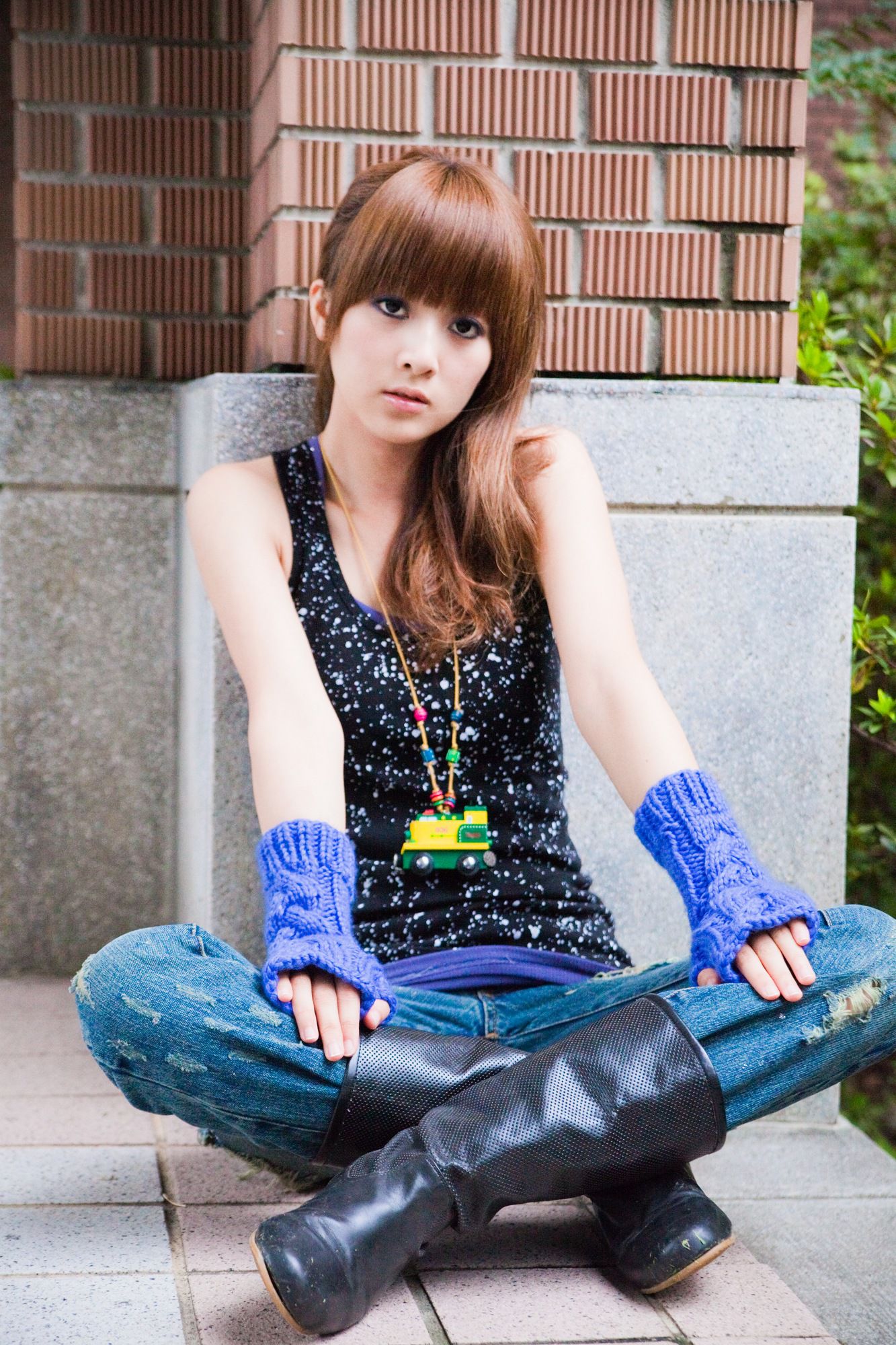 果子Mikako、Minako《台大外拍》第1部-图51