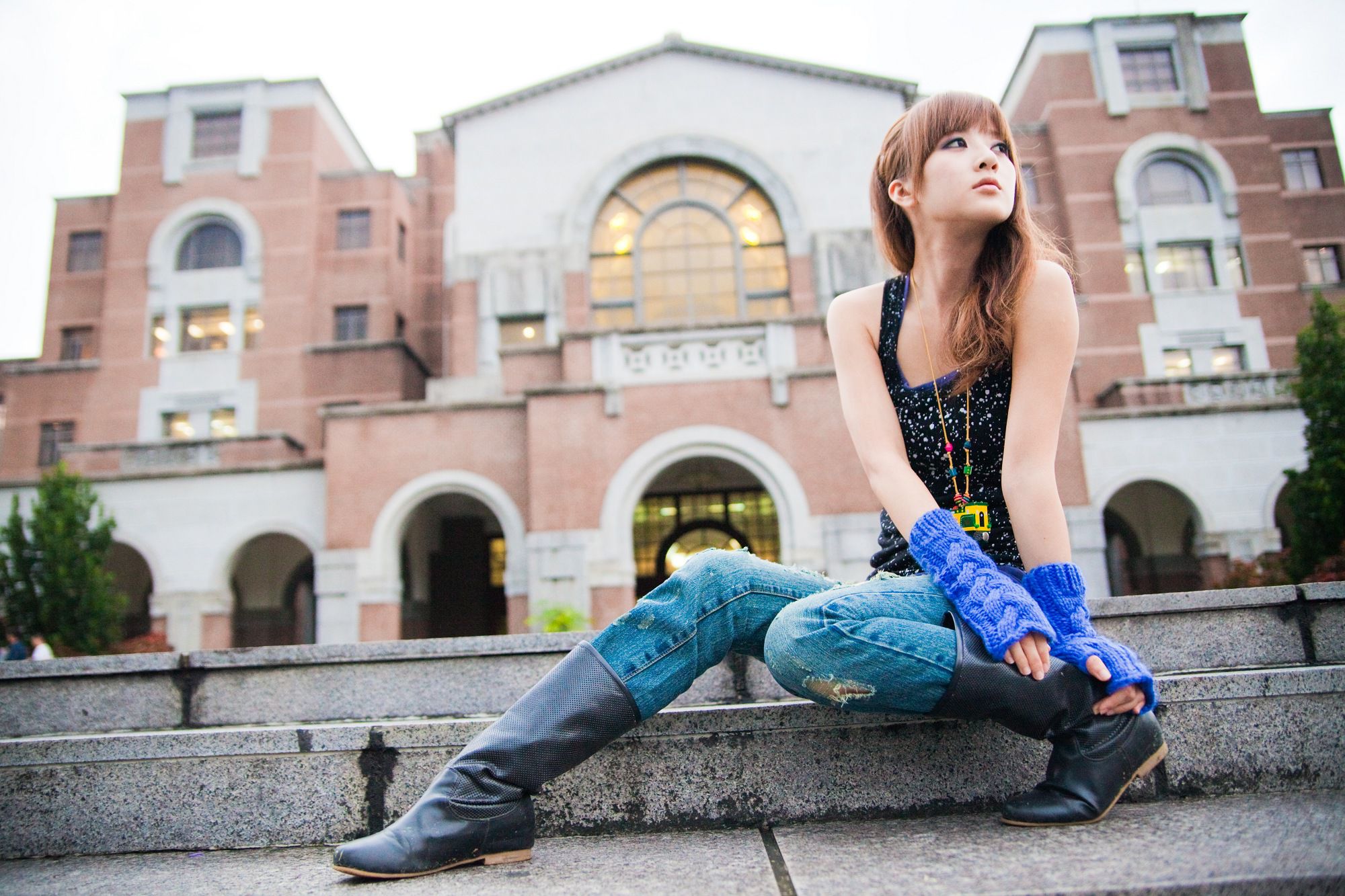 果子Mikako、Minako《台大外拍》第1部-图52