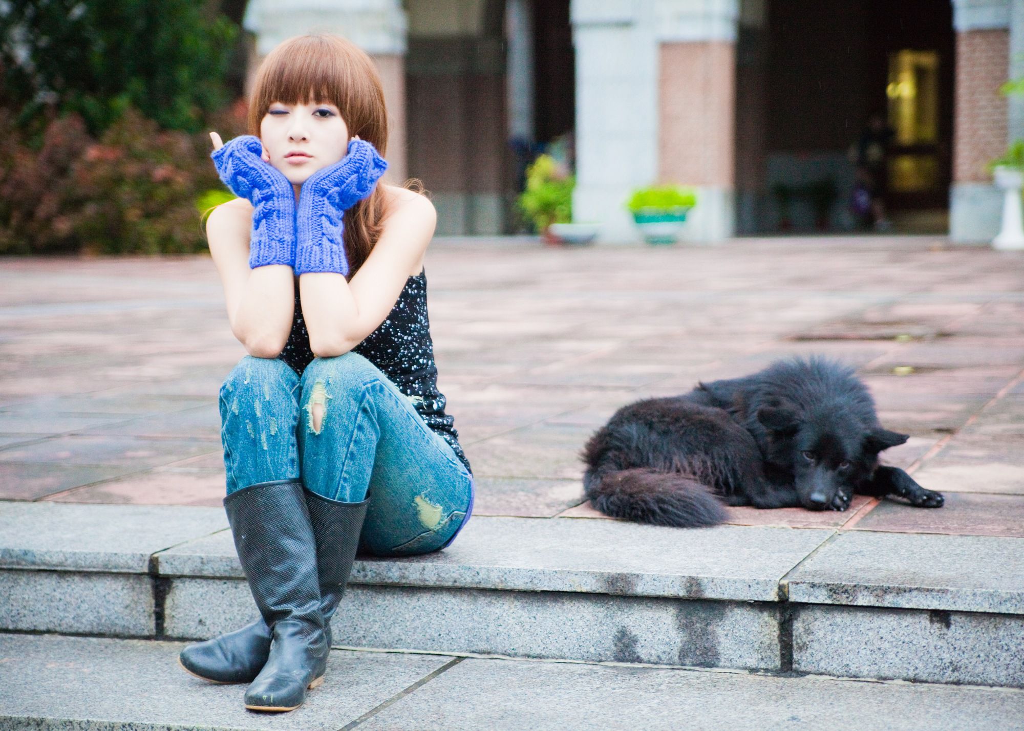 果子Mikako、Minako《台大外拍》第1部-图58