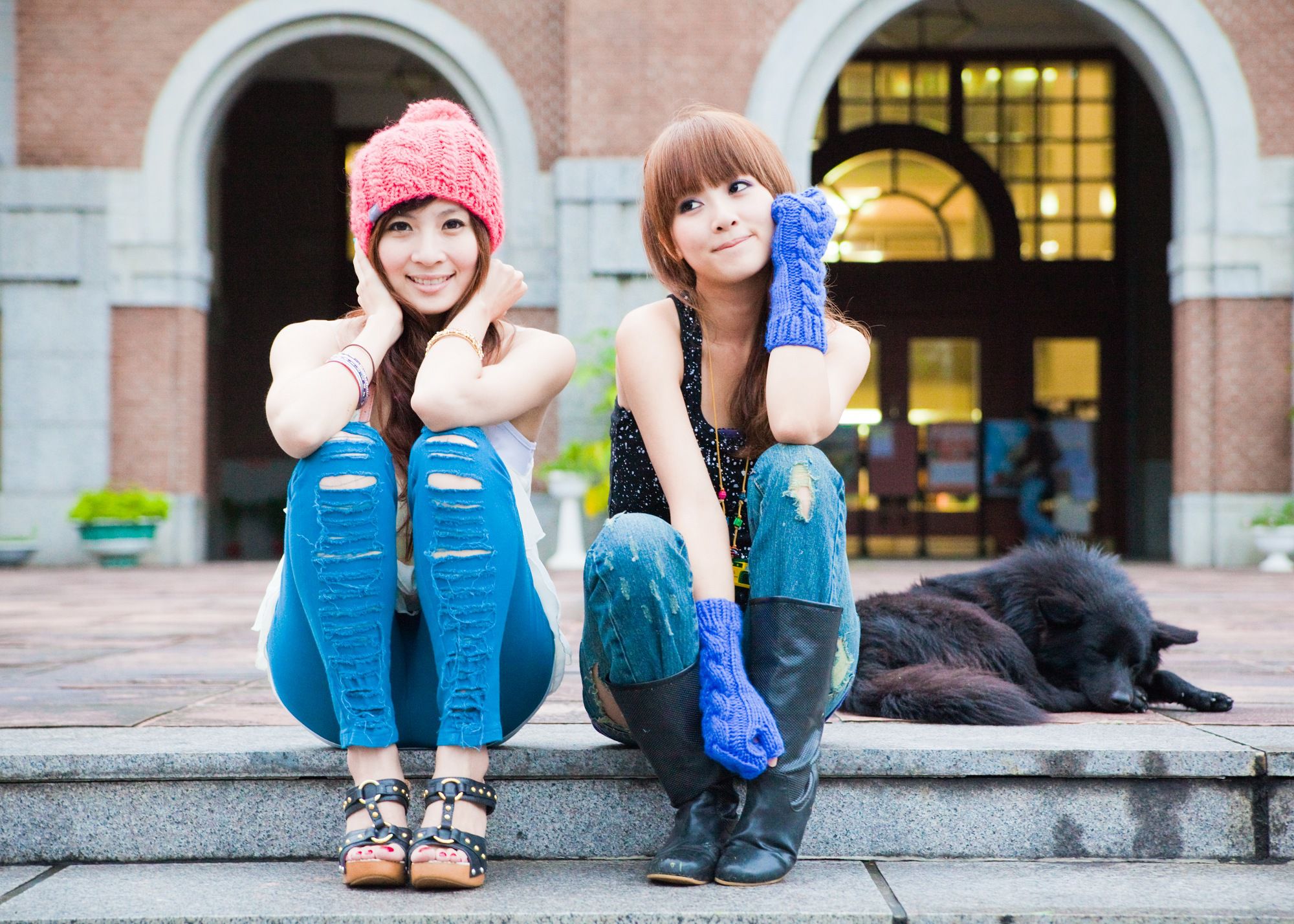 果子Mikako、Minako《台大外拍》第1部-图59