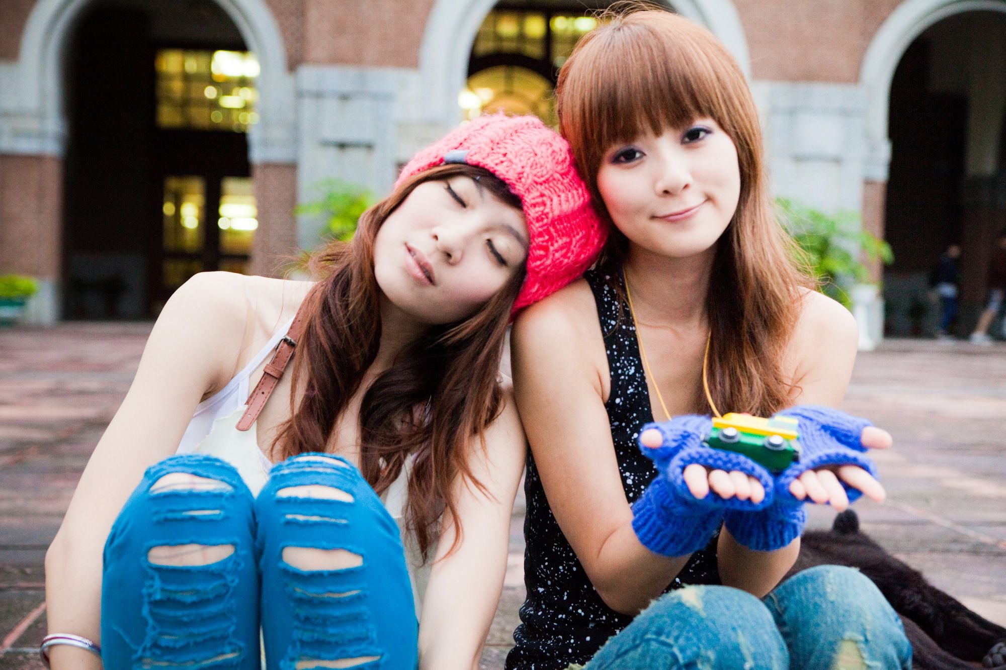 果子Mikako、Minako《台大外拍》第1部-图64