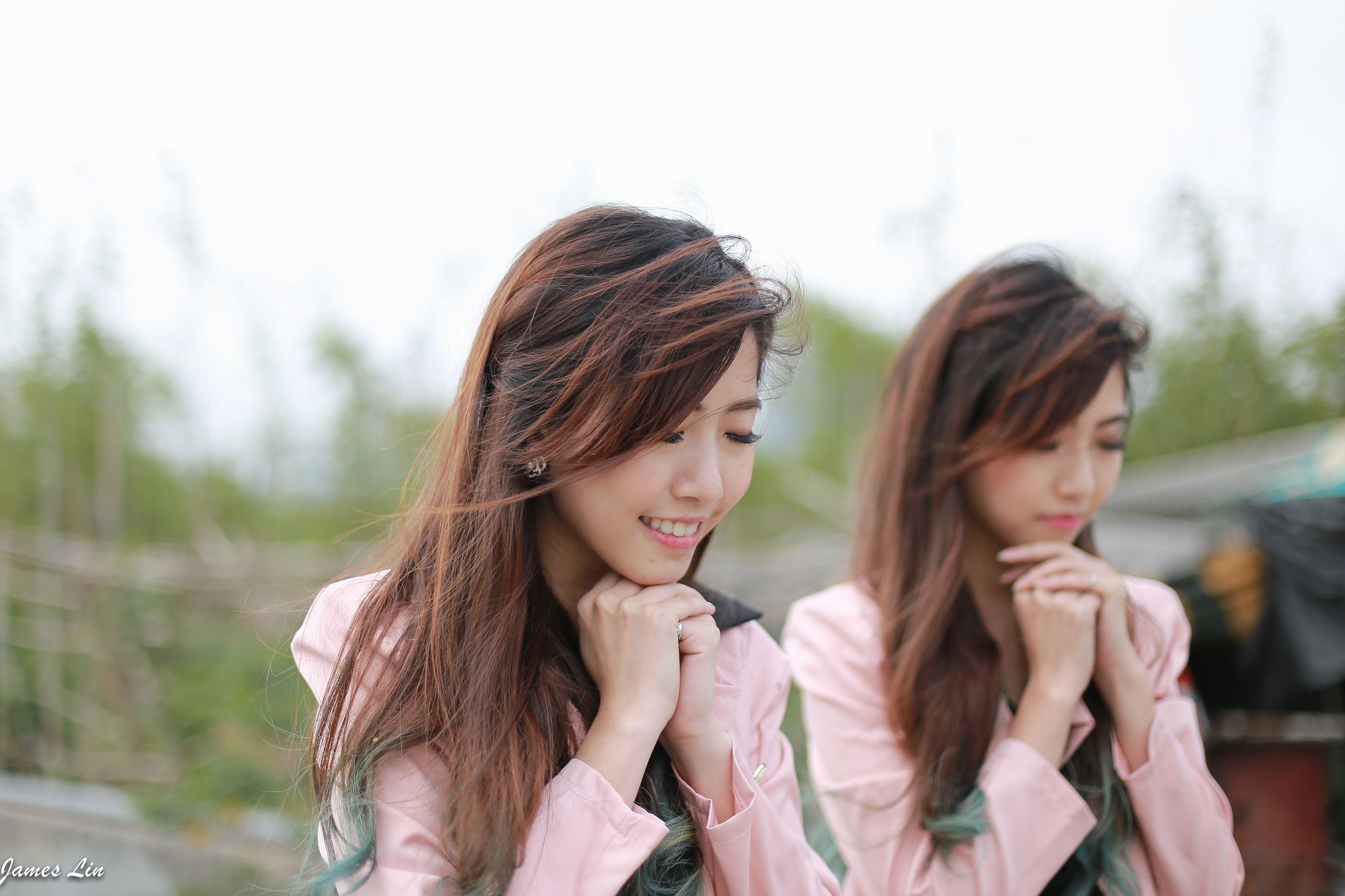 极品清纯甜美台湾双胞胎姐妹花清新外拍-图38