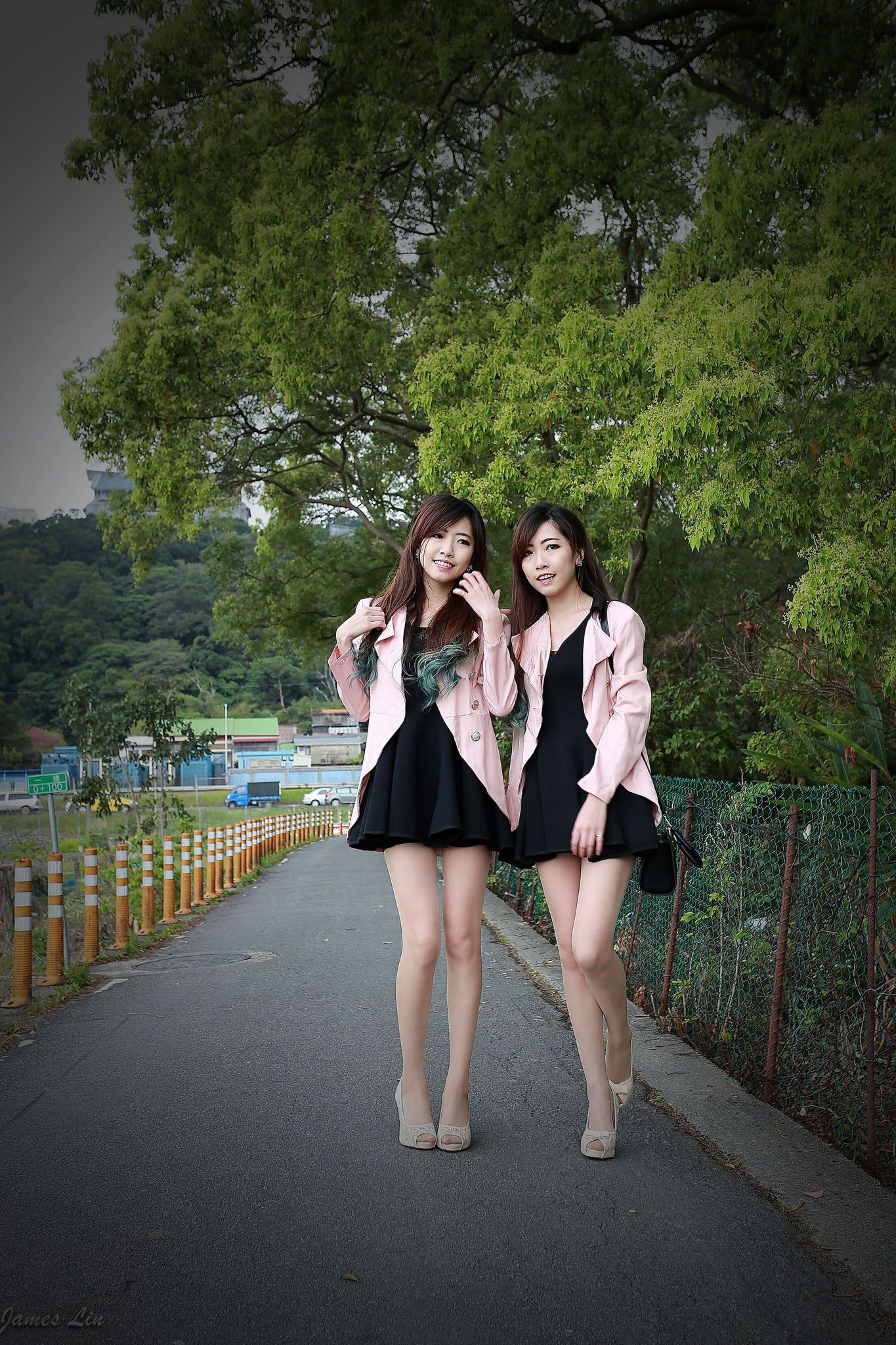 极品清纯甜美台湾双胞胎姐妹花清新外拍-图63