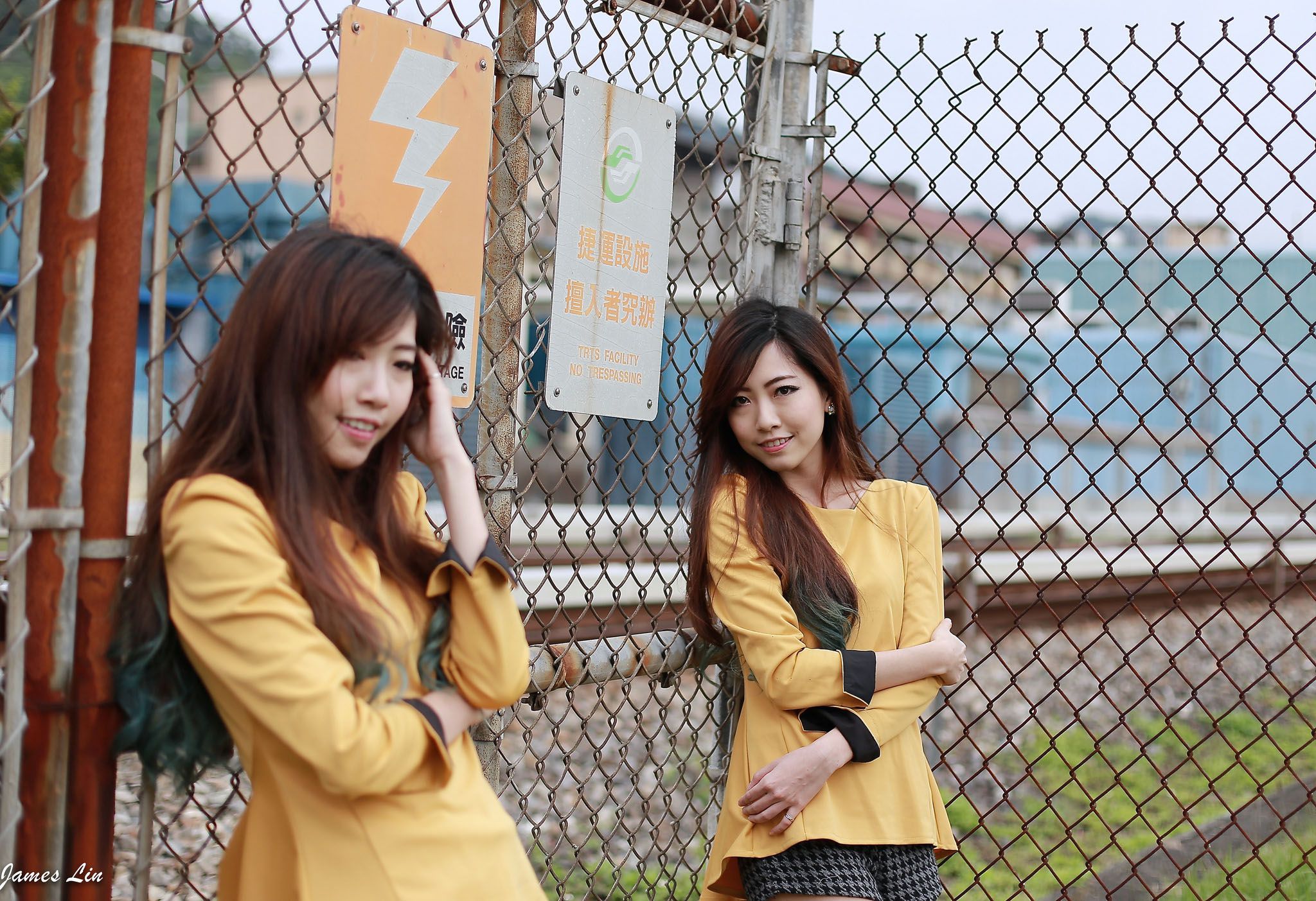 极品清纯甜美台湾双胞胎姐妹花清新外拍-图7