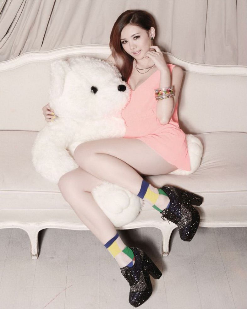 台湾宅男甜心女神安心亚/廖婧伶 -  单身极品-图32