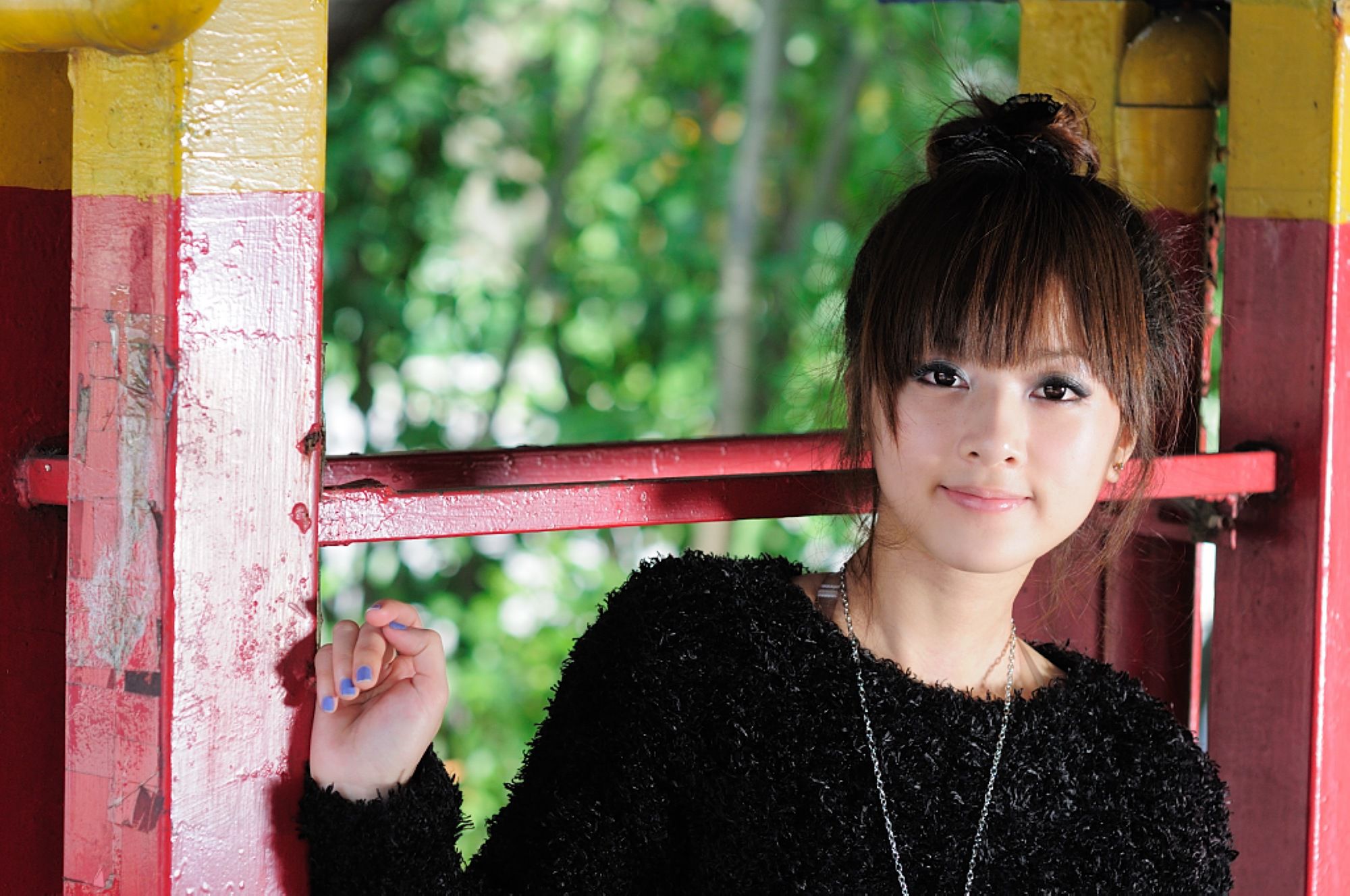 台湾网络红人果子MM《兒童交通博物館街拍》-图13