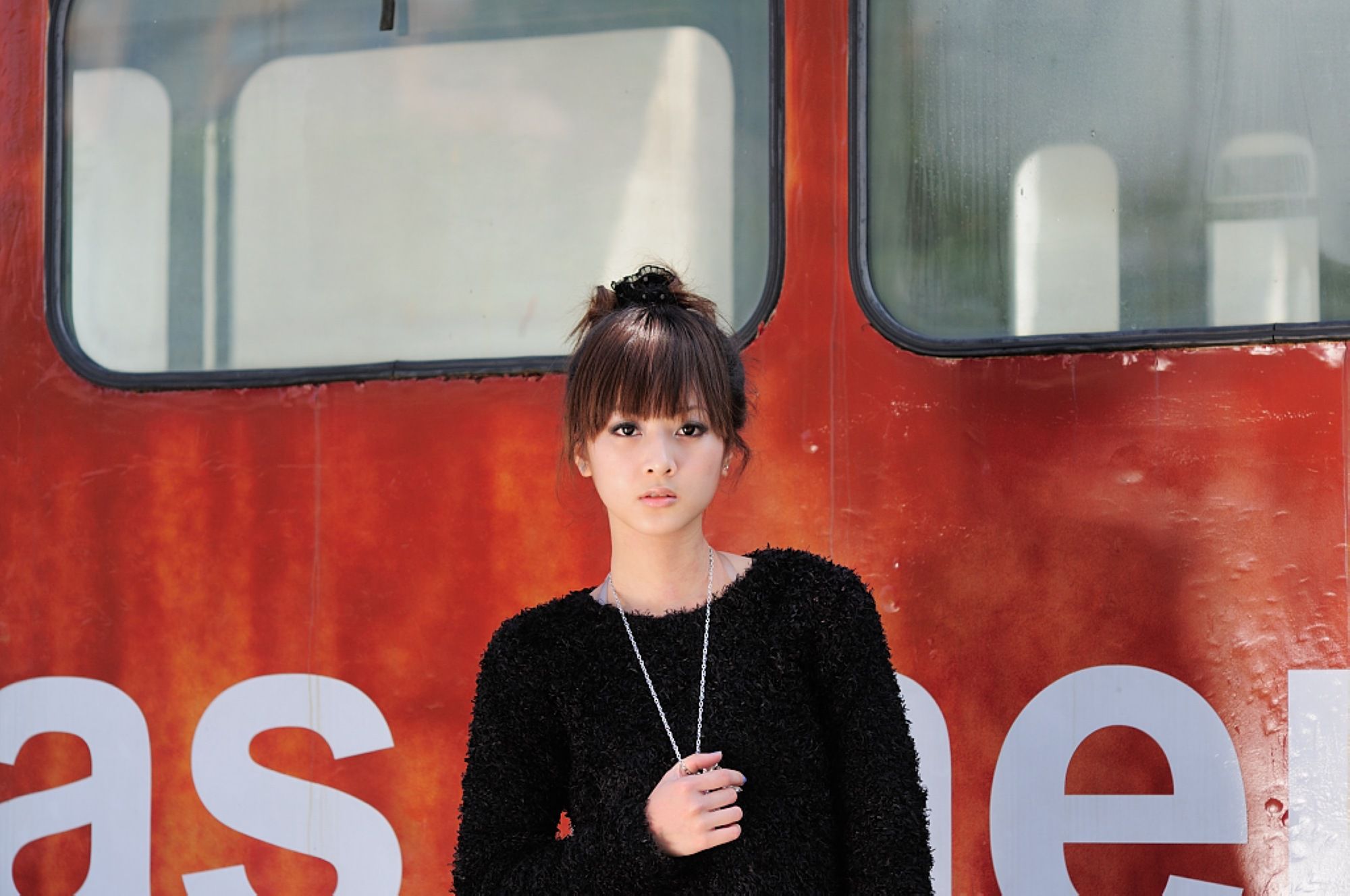 台湾网络红人果子MM《兒童交通博物館街拍》-图1