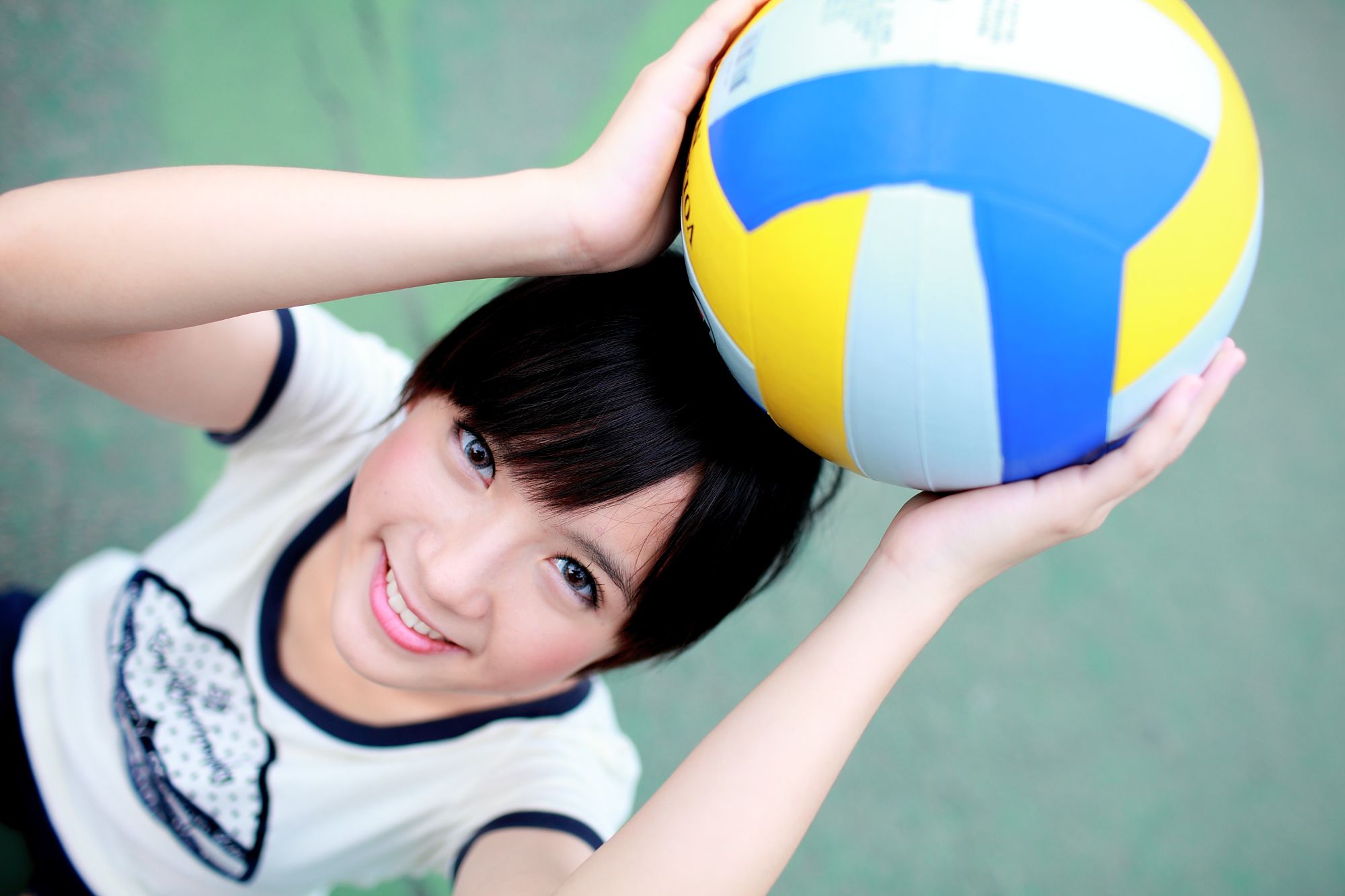 台湾美少女小敬/虞成敬《4套小清新外拍图片》写真合集-图9