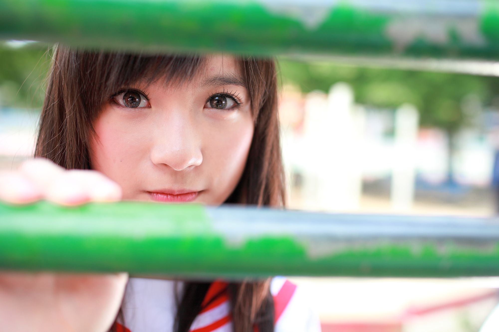 台湾美少女小敬/虞成敬《4套小清新外拍图片》写真合集-图11