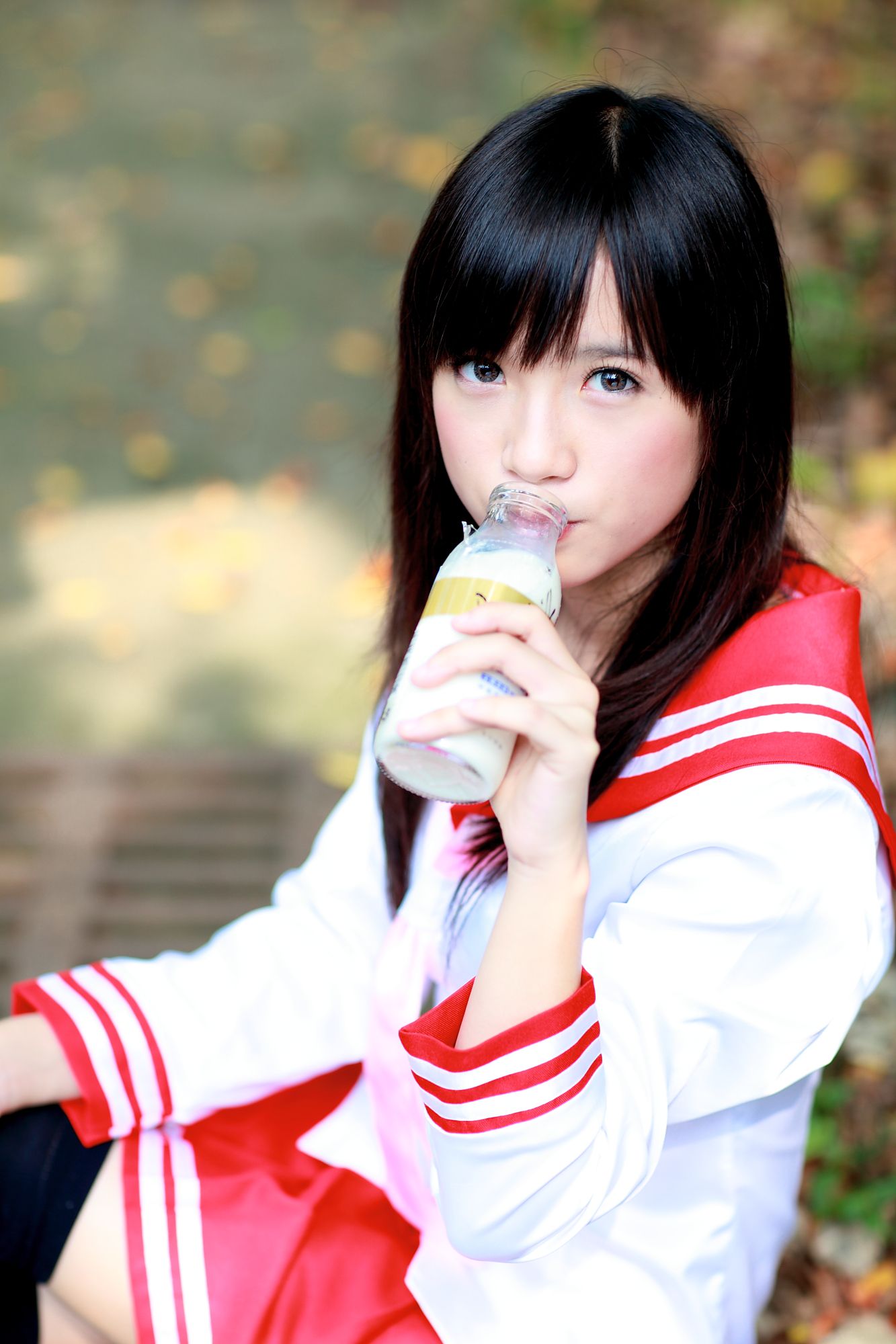 台湾美少女小敬/虞成敬《4套小清新外拍图片》写真合集-图18