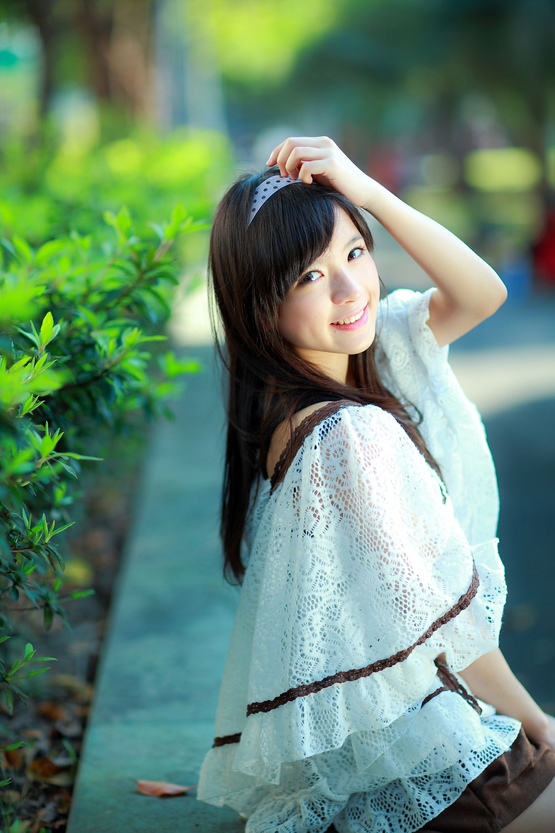 台湾美少女小敬/虞成敬《4套小清新外拍图片》写真合集-图23