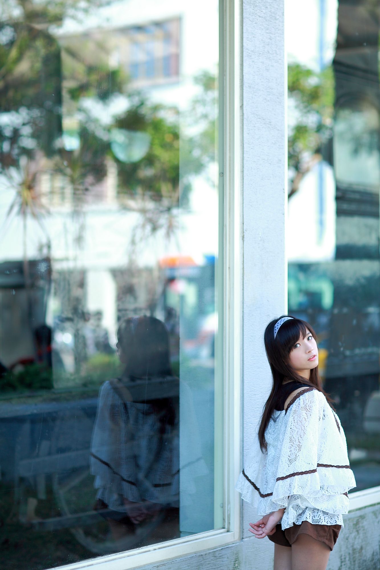 台湾美少女小敬/虞成敬《4套小清新外拍图片》写真合集-图31